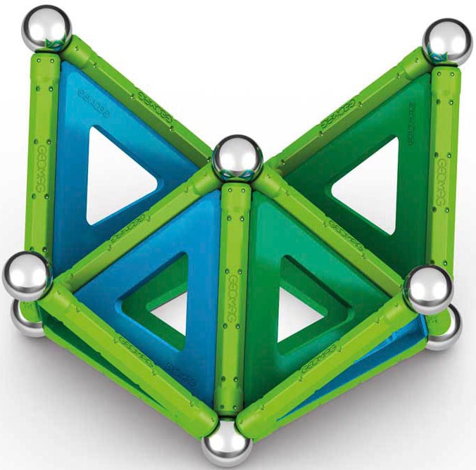 Geomag™ Magnetspielbausteine »GEOMAG™ Classic Panels, Recycled«, (52 St.), aus recyceltem Material; Made in Europe