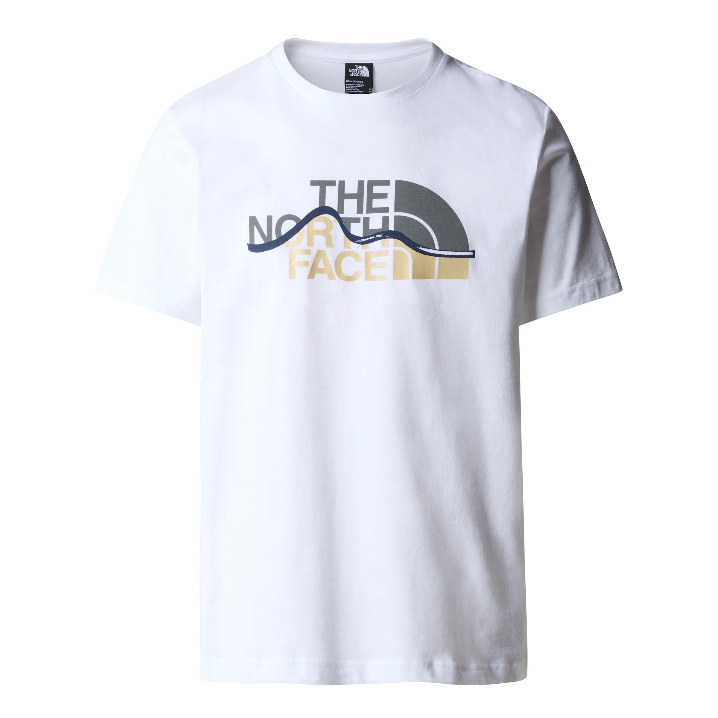 The North Face T-Shirt »M SS MOUNTAIN LINE TEE«, (1 tlg.)