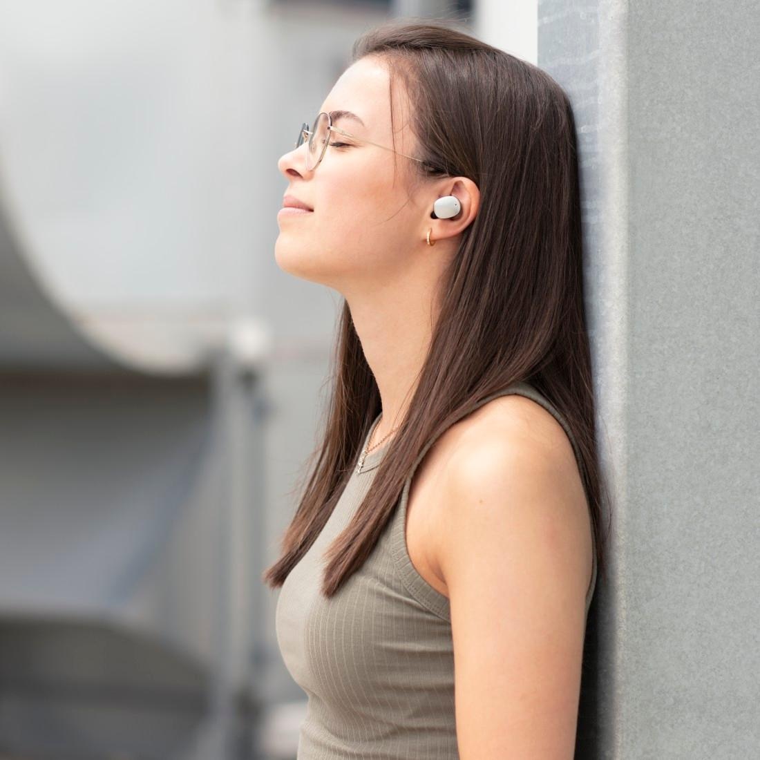 Sensor, Ear Bluetooth-Kopfhörer jetzt Wireless, Sprachsteuerung OTTO Finger-Touch bei Kopfhörer »Spirit Lautstärkeregler,Rufannahmetaste, BT kabellos«, In True Hama Pure