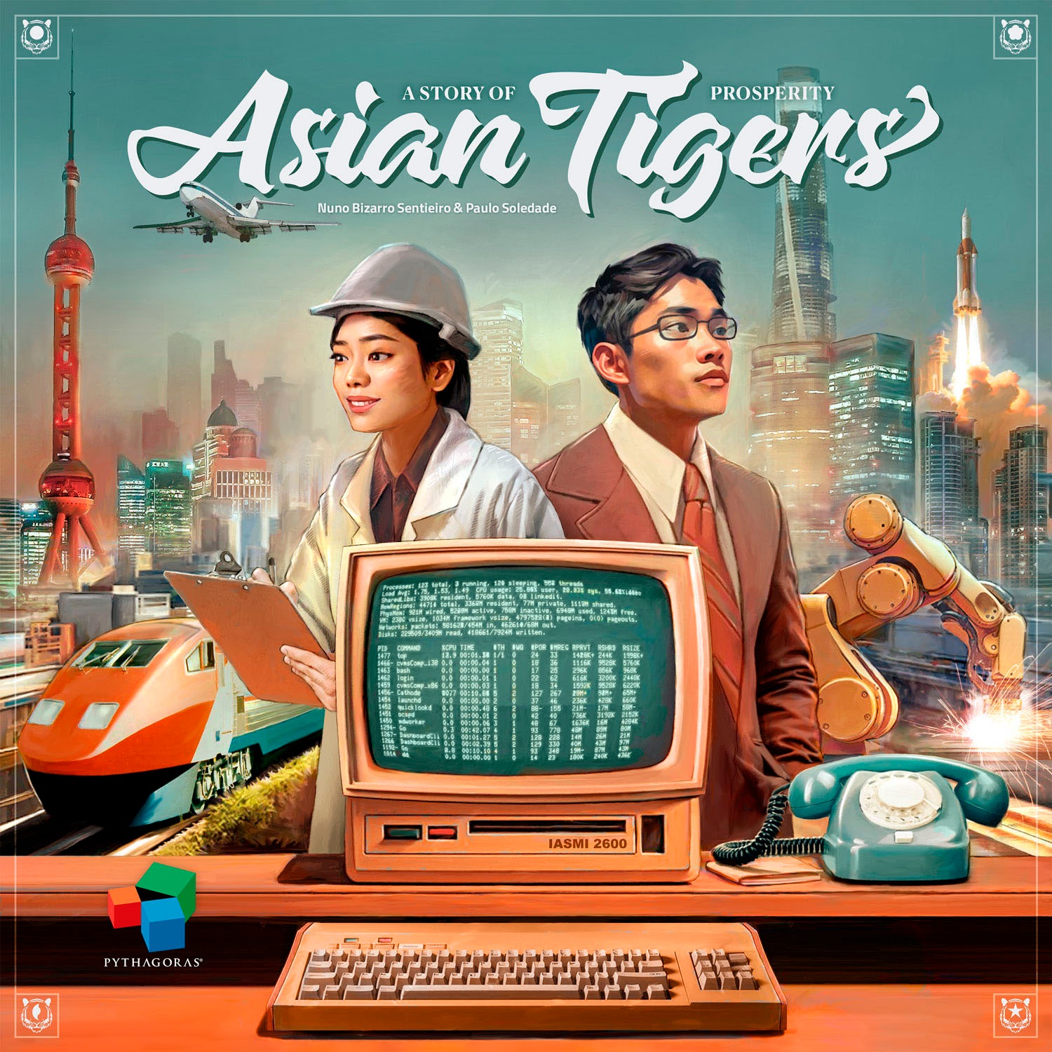 PYTHAGORAS Spiel »Asian Tigers«