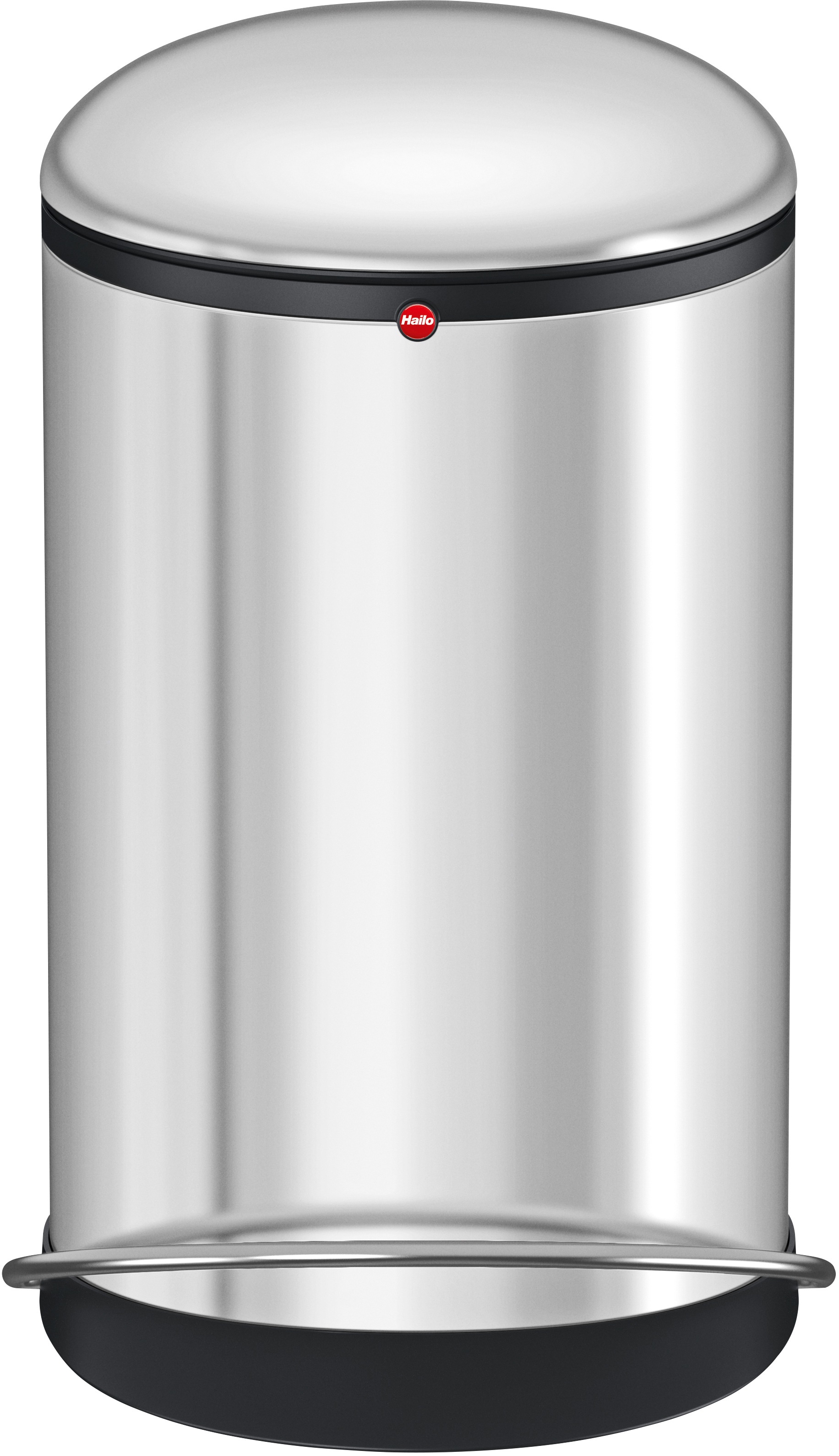 Hailo Mülleimer »Harmony M«, 1 Behälter, 12 l, Stahlblech o. Edelstahl, Kunststoff Inneneimer, Made in Germany