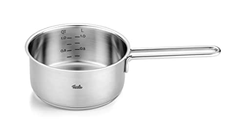 Fissler Topf-Set »Fissler Pure Collection« Set, Kochtopf 16/20/24 + Bratentopf 20cm + Stielkasserolle 16cm oD, 5 Stk. tlg. Edelstahl 18/10