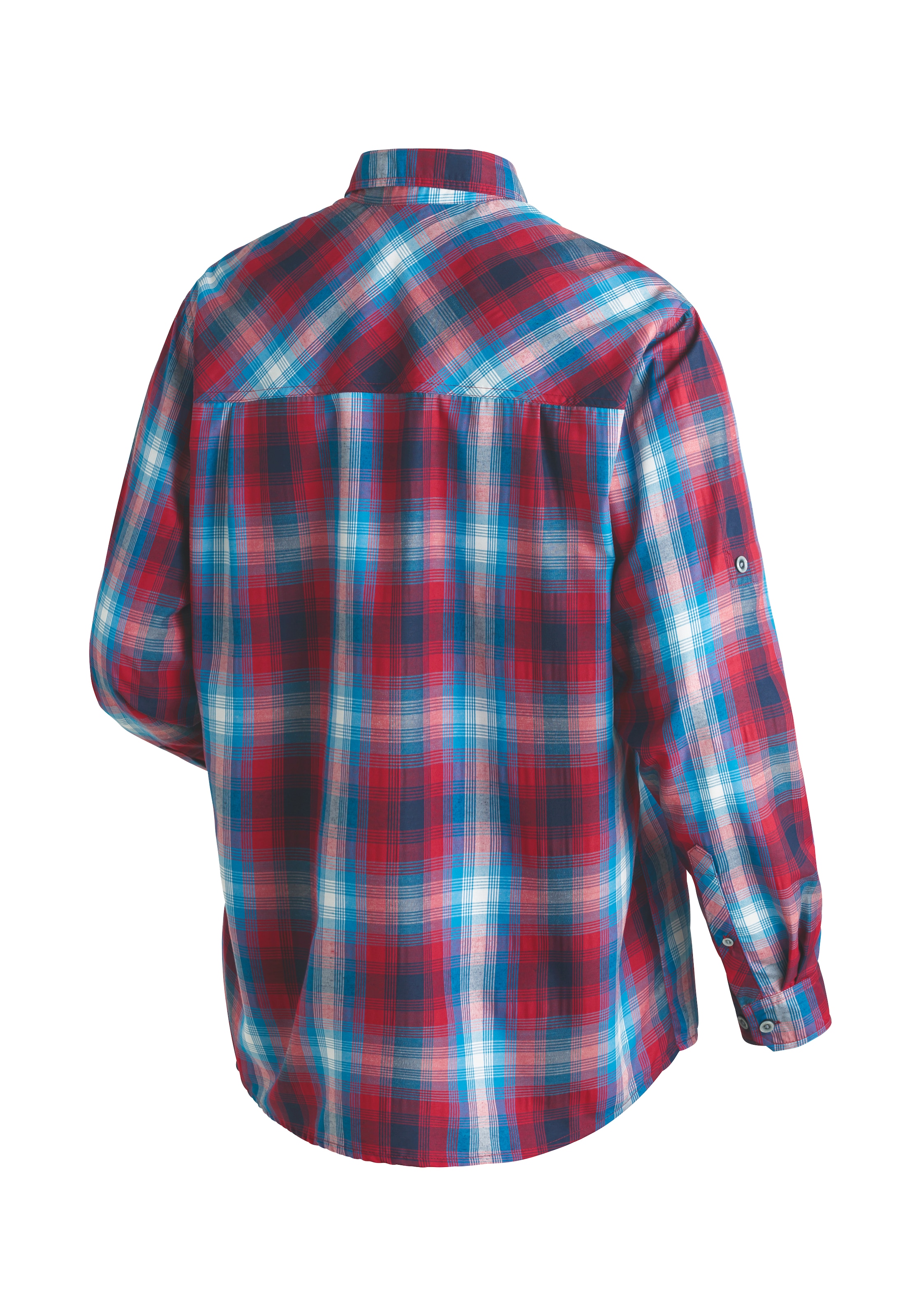 Maier Sports Funktionshemd »Claas« Herren Hemd langarm, karriertes Freizeithemd, Langarmhemd, Regular Fit