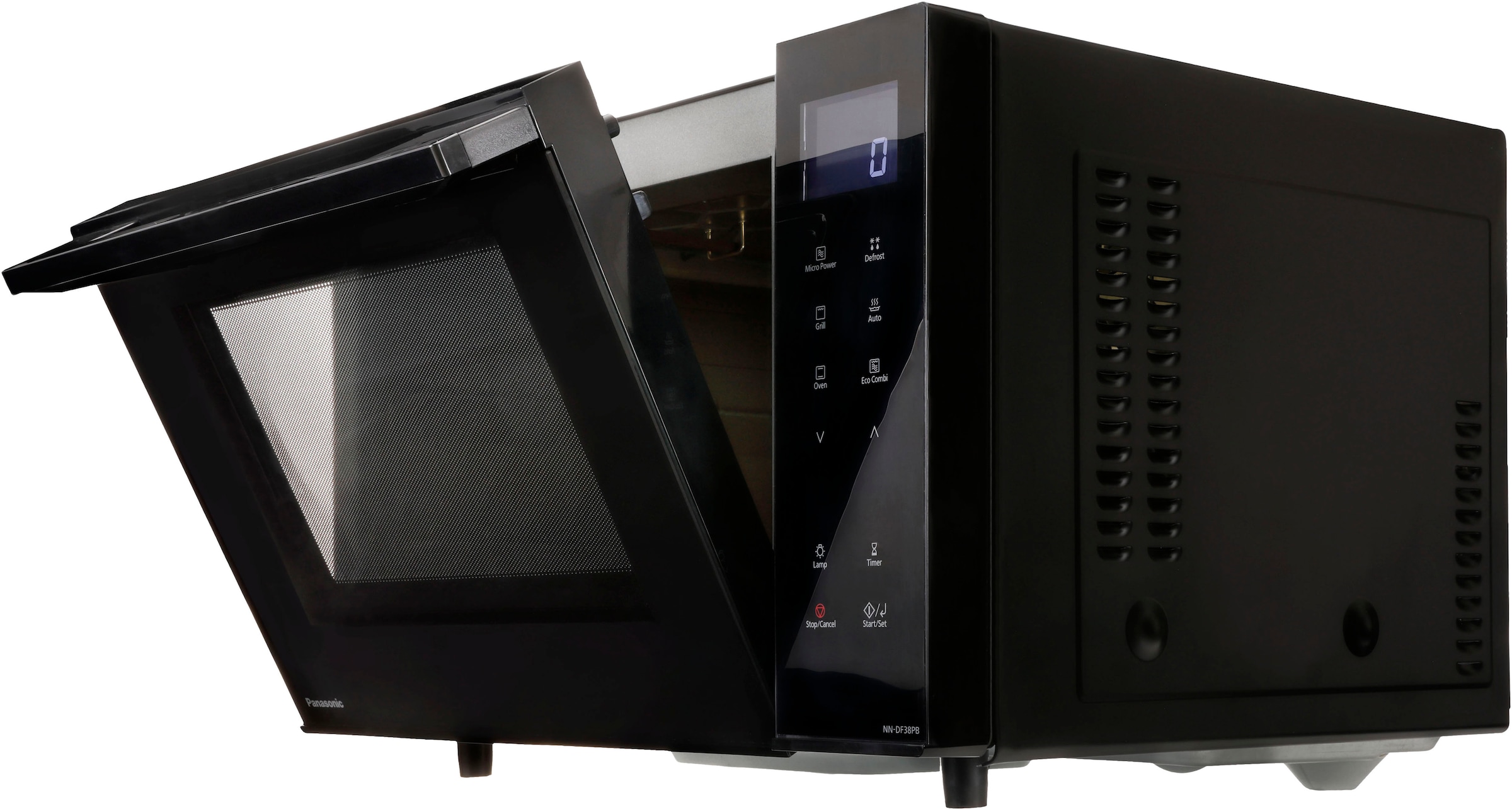 Panasonic Mikrowelle »NN-DF38PBEPG«, Grill-Ober-/Unterhitze-Mikrowelle