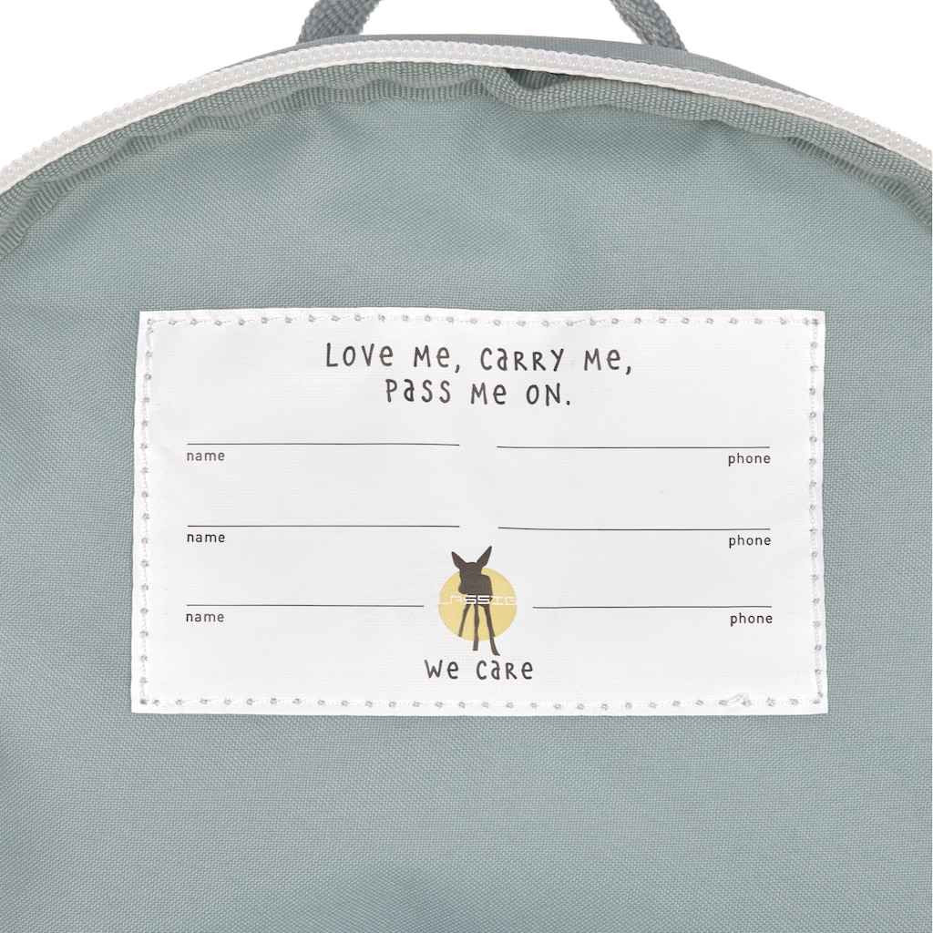 LÄSSIG Kinderrucksack »About Friends, Tiny Backpacks, Dino grey«