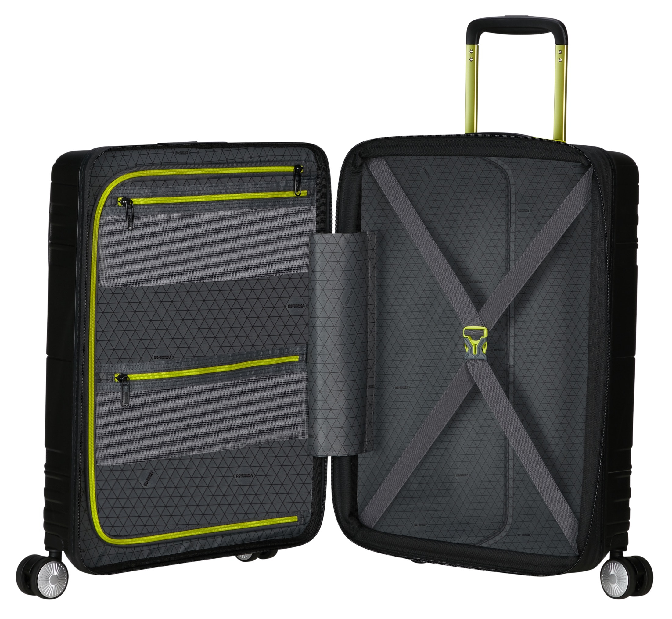 American Tourister® Handgepäck-Trolley »HELLO CABIN, 55«, 4 Rollen, Handgepäck-Koffer Reisegepäck Koffer TSA-Zahlenschloss