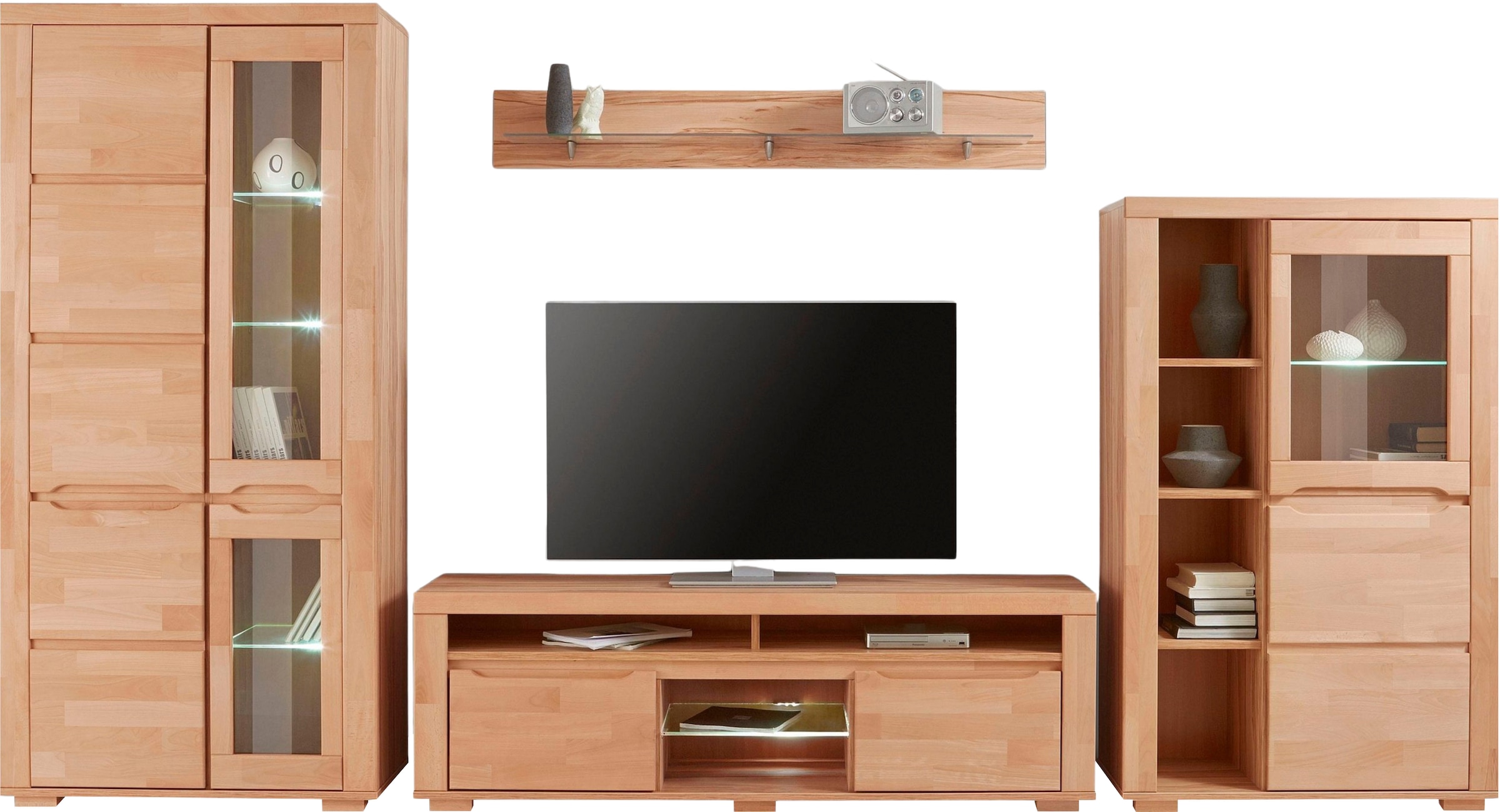 Home affaire Wohnwand »Denis« Set, 4 Stk. tlg.