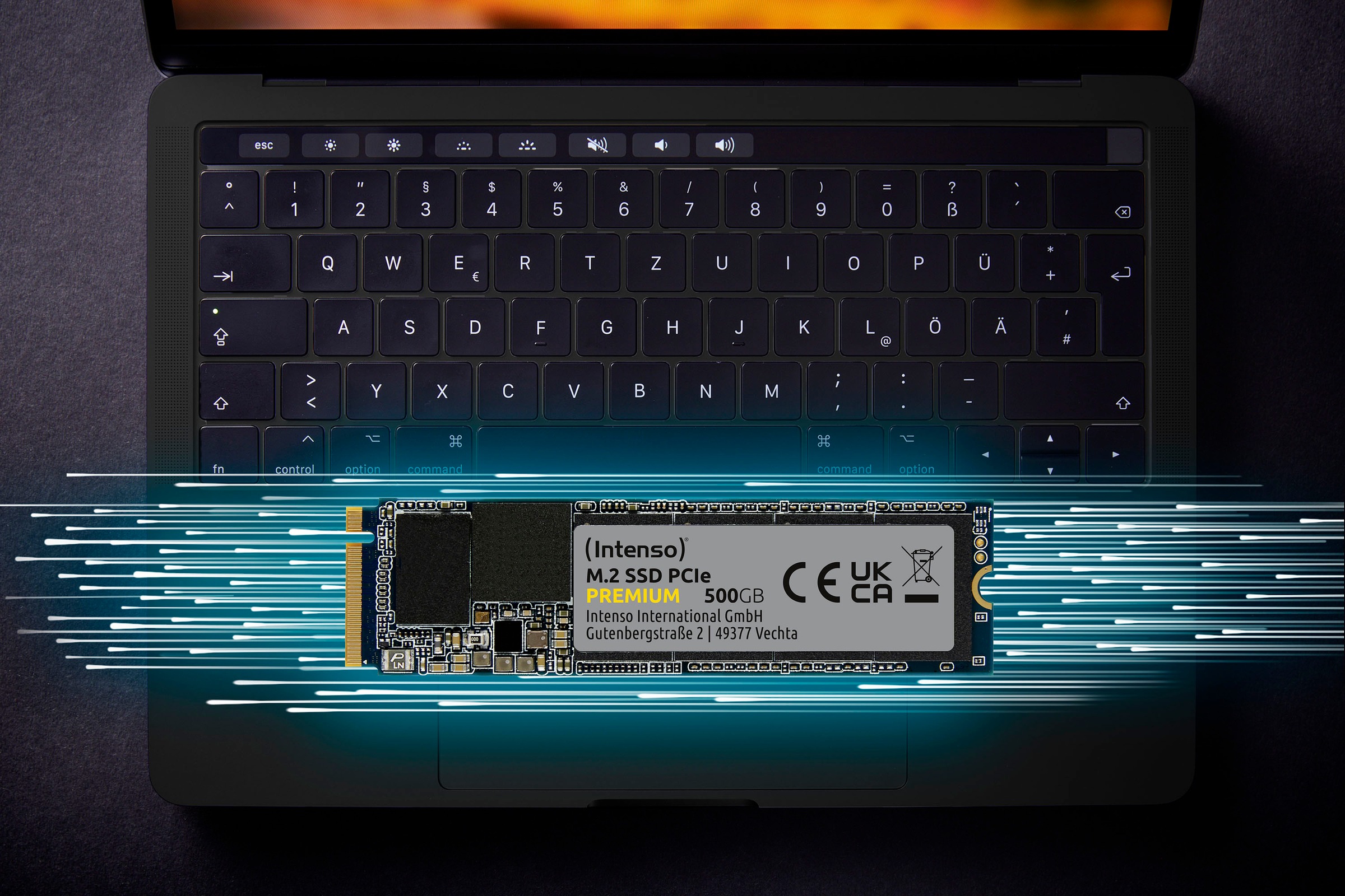Intenso interne SSD »Premium 2TB«, Anschluss M.2 PCIe 3.0