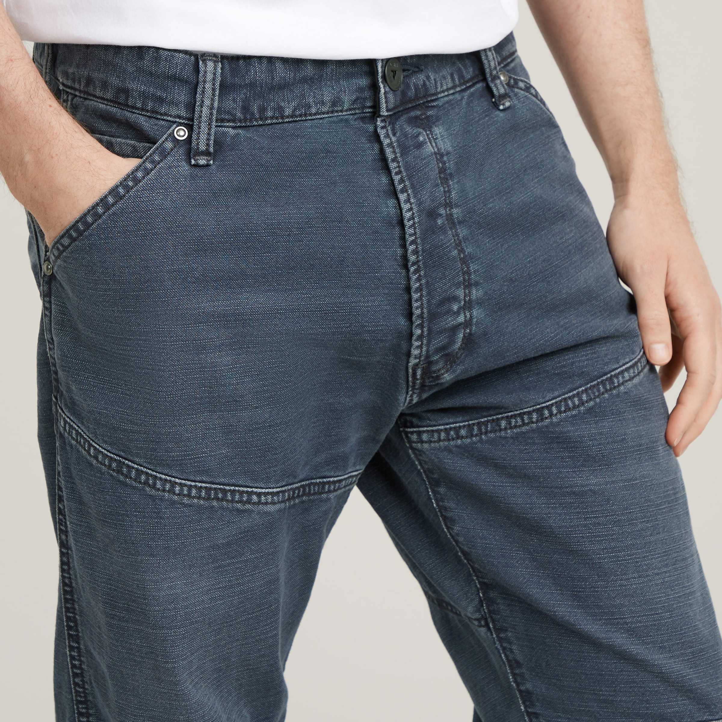 G-STAR Regular-fit-Jeans »5620 3D Regular«, mit Knie-Patches