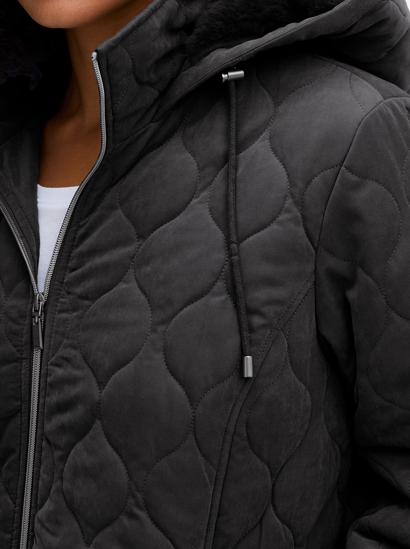 Sheego Blouson mit Kapuze