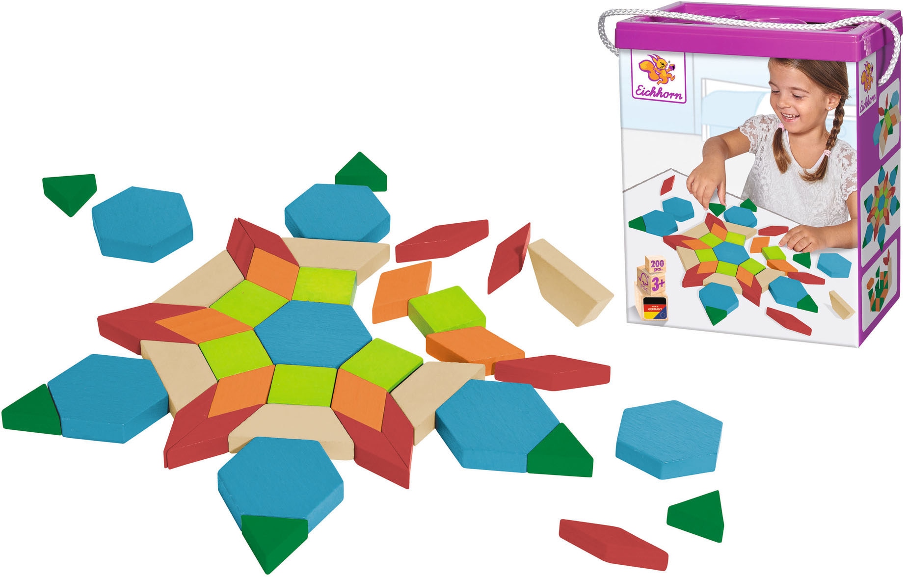 Eichhorn Lernspielzeug »Legespiel Mosaik«, Made in Germany, FSC®- schützt Wald - weltweit kaufen