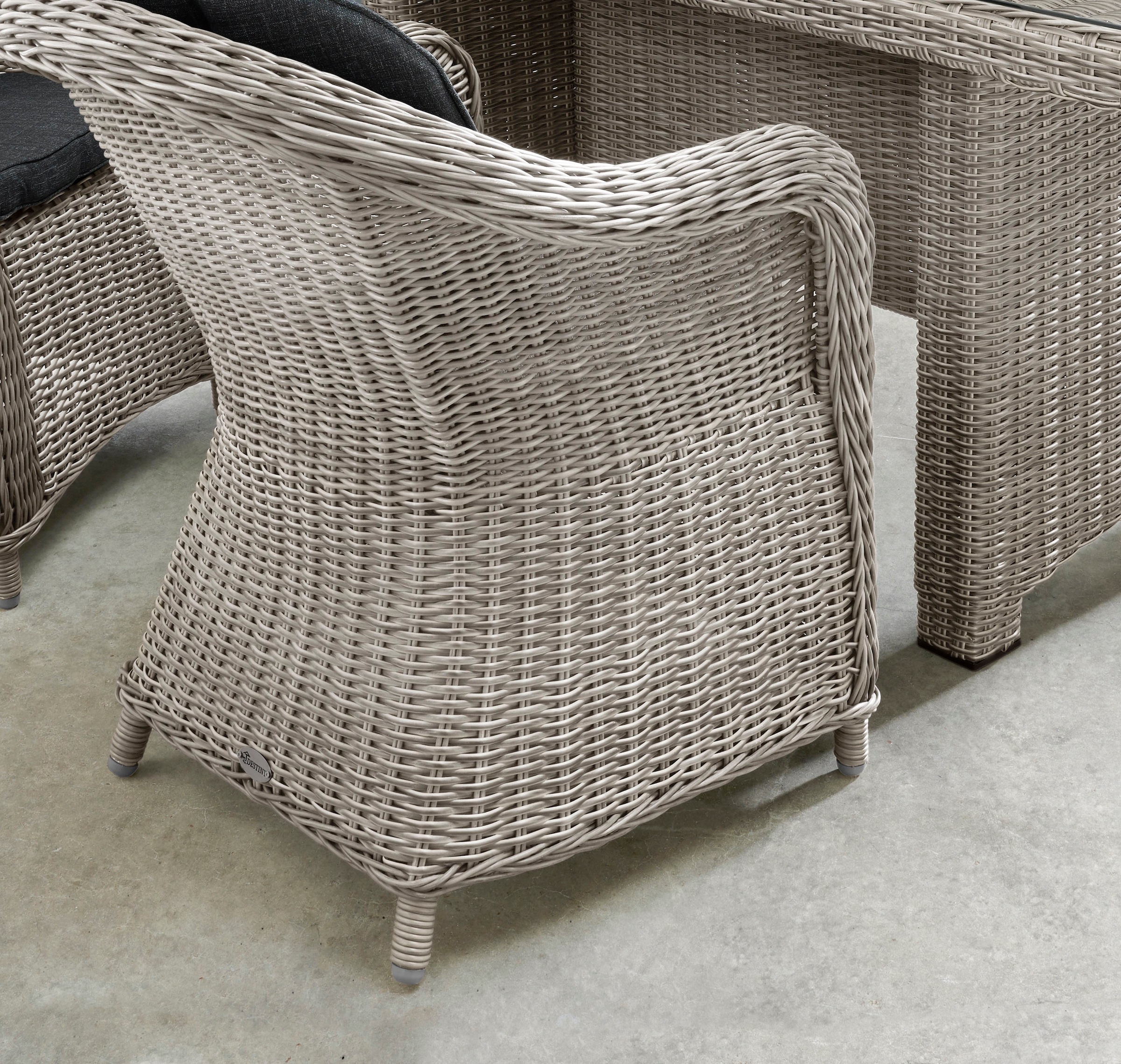 Destiny Garten-Essgruppe »MALAGA LUNA« Set, 13 Stk. tlg. Aluminium, Polyrattan