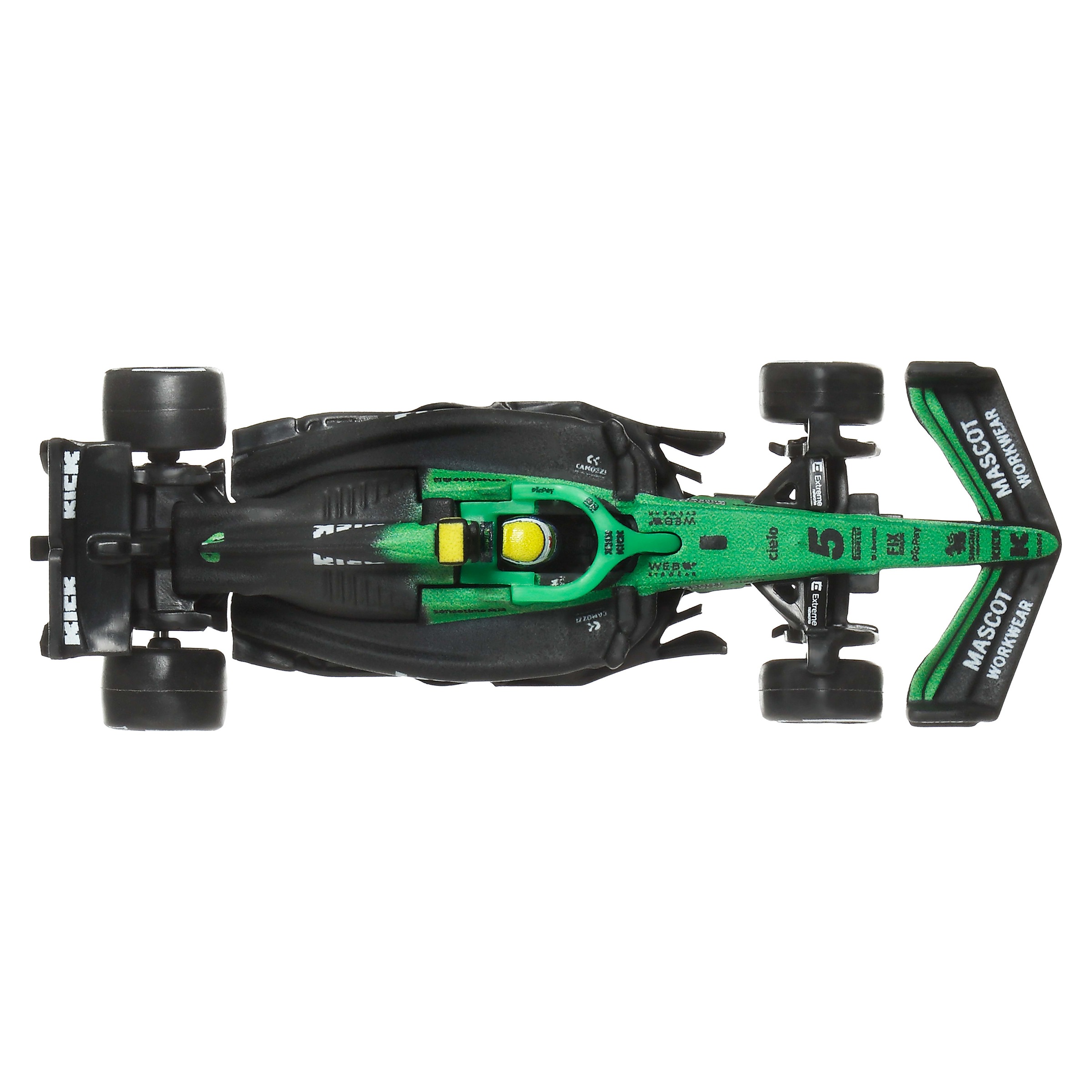 Hot Wheels Spielzeug-Rennwagen »Premium, KICK Sauber F1-Team, Nico Hulkenberg und Gabriel Bortoleto« Maßstab 1:64