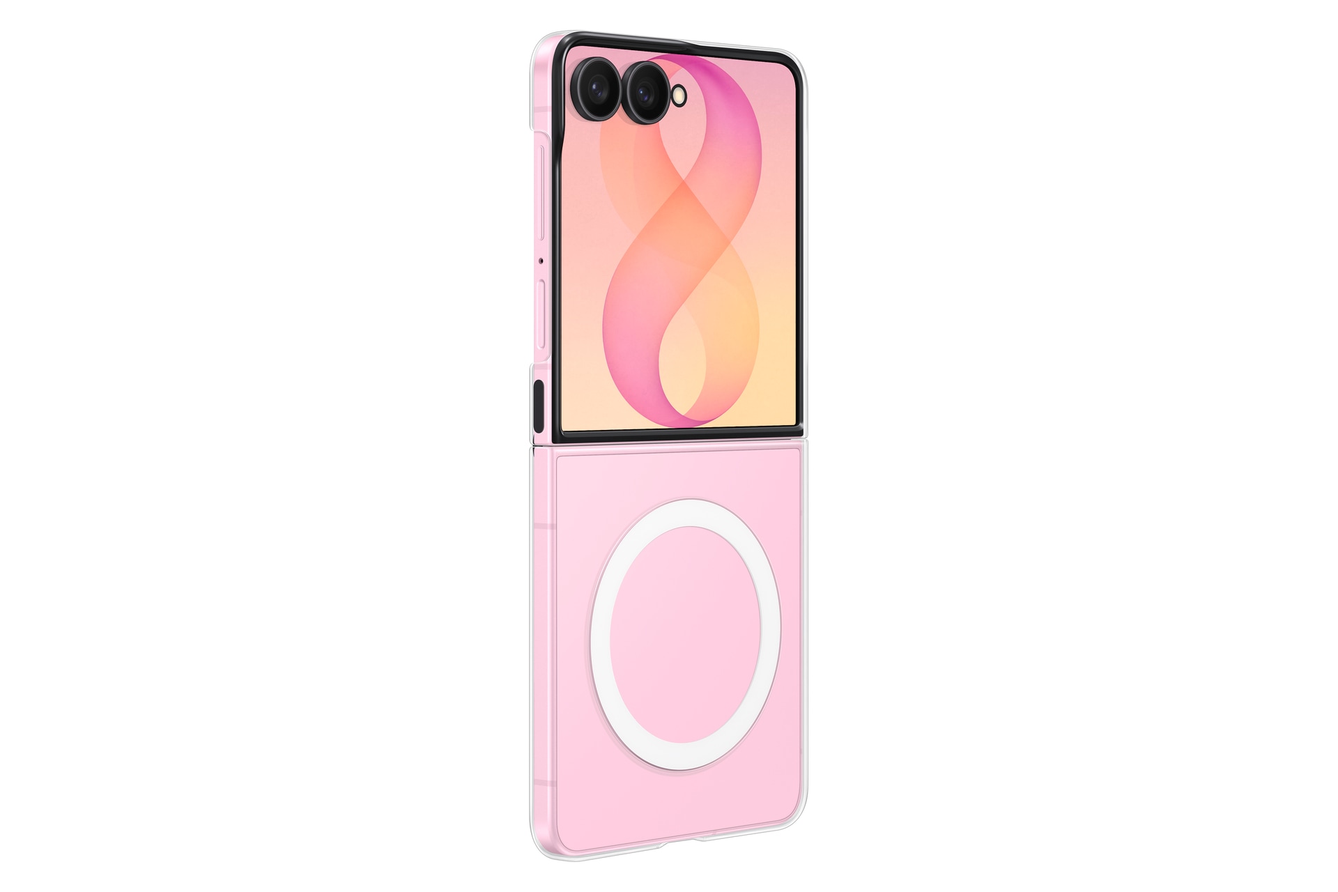 Samsung Smartphone-Hülle »Clear Magnet Case für Galaxy Flip8« Smartphones Backcover, Schutzhülle, Handyschutzhülle, Case, Schutzcase, stoßfest