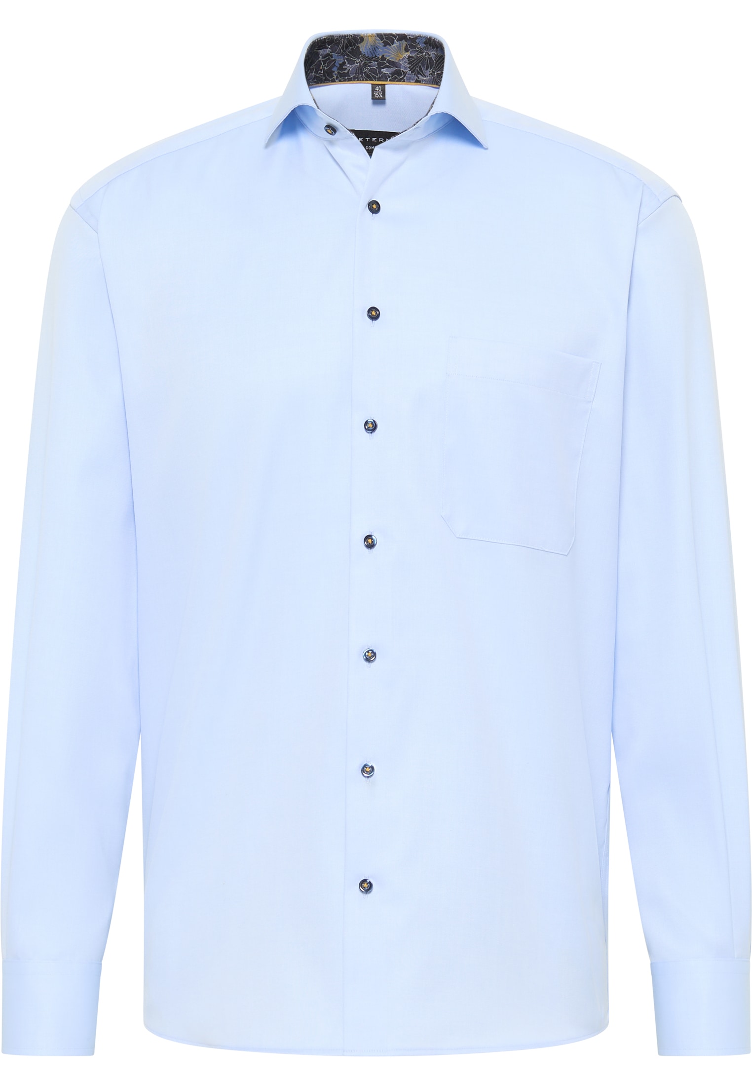 Eterna Langarmhemd »COMFORT FIT« NON IRON (bügelfrei)