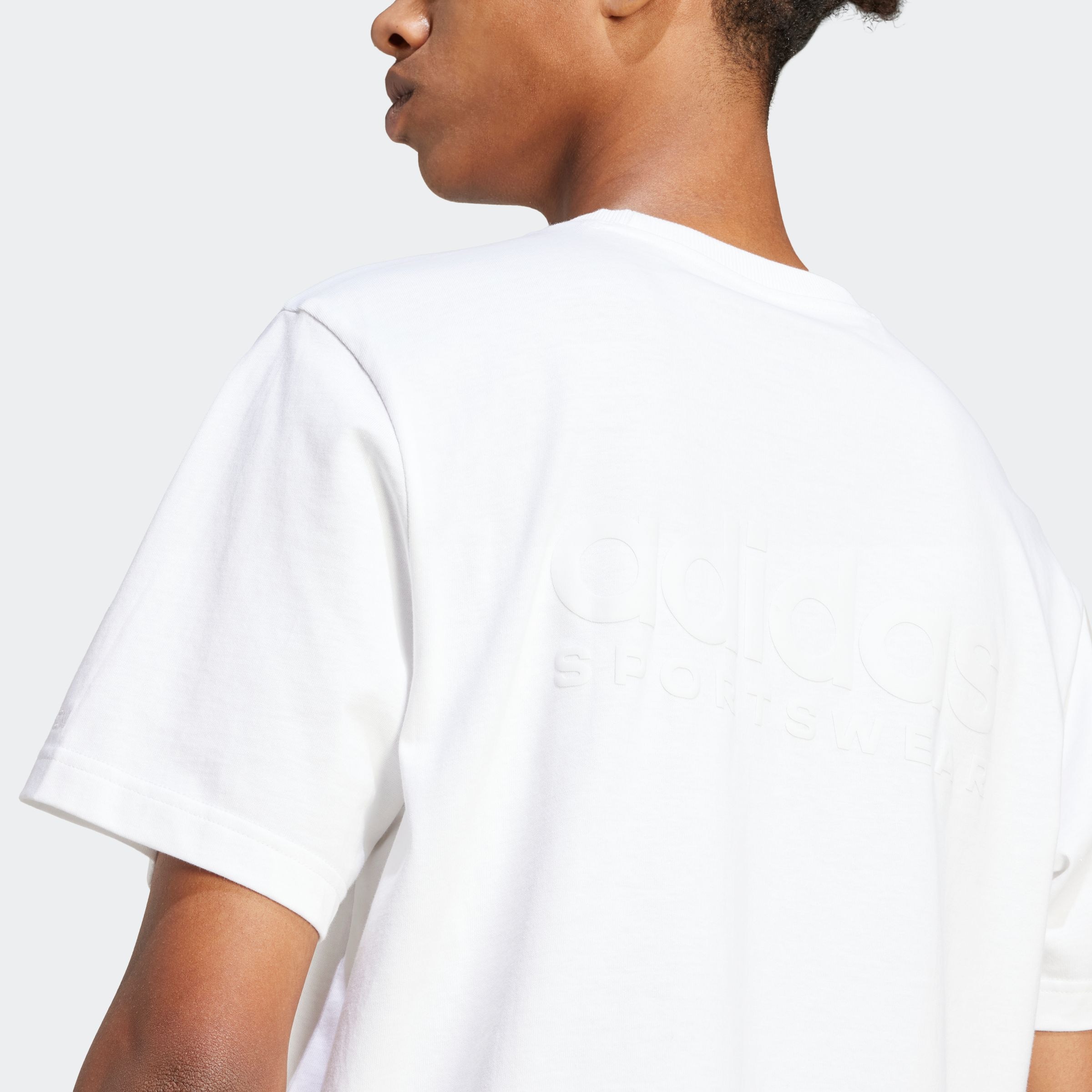 adidas Sportswear T-Shirt »M ALL SZN G T«, Grafik als Schaumprint auf der Rückseite