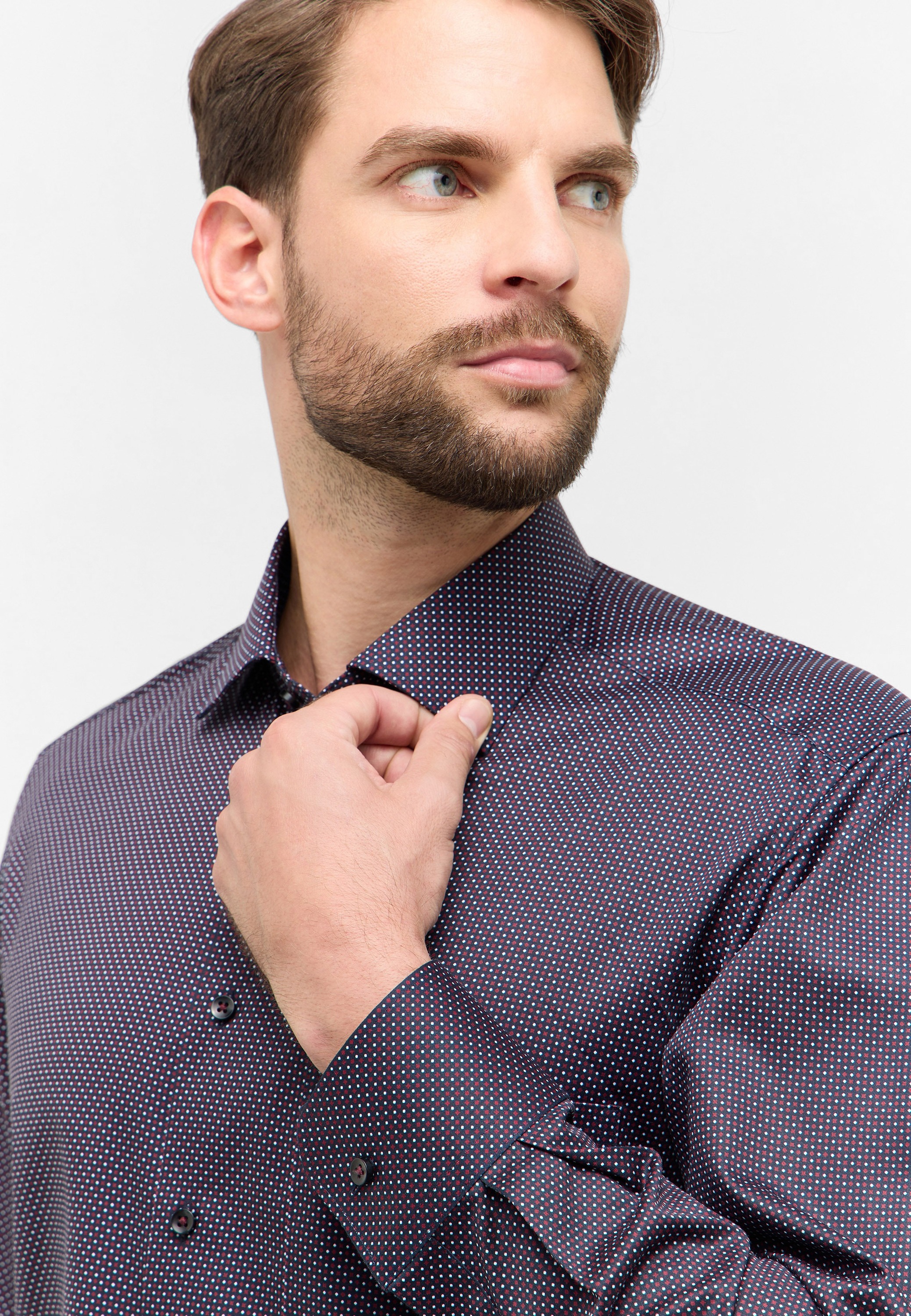 Eterna Langarmhemd »COMFORT FIT« NON IRON (bügelfrei)