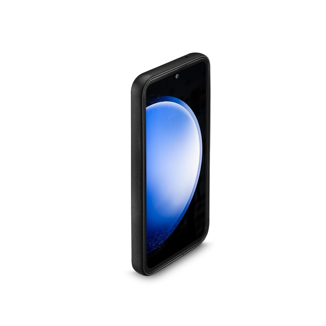 Hama Smartphone-Hülle »Handyhülle für Samsung Galaxy S23 FE, Schwarz, edele Smartphonetasche«, Samsung Galaxy S23 FE, Wireless Charging kompatibel, robust, nachhaltig, flexibel