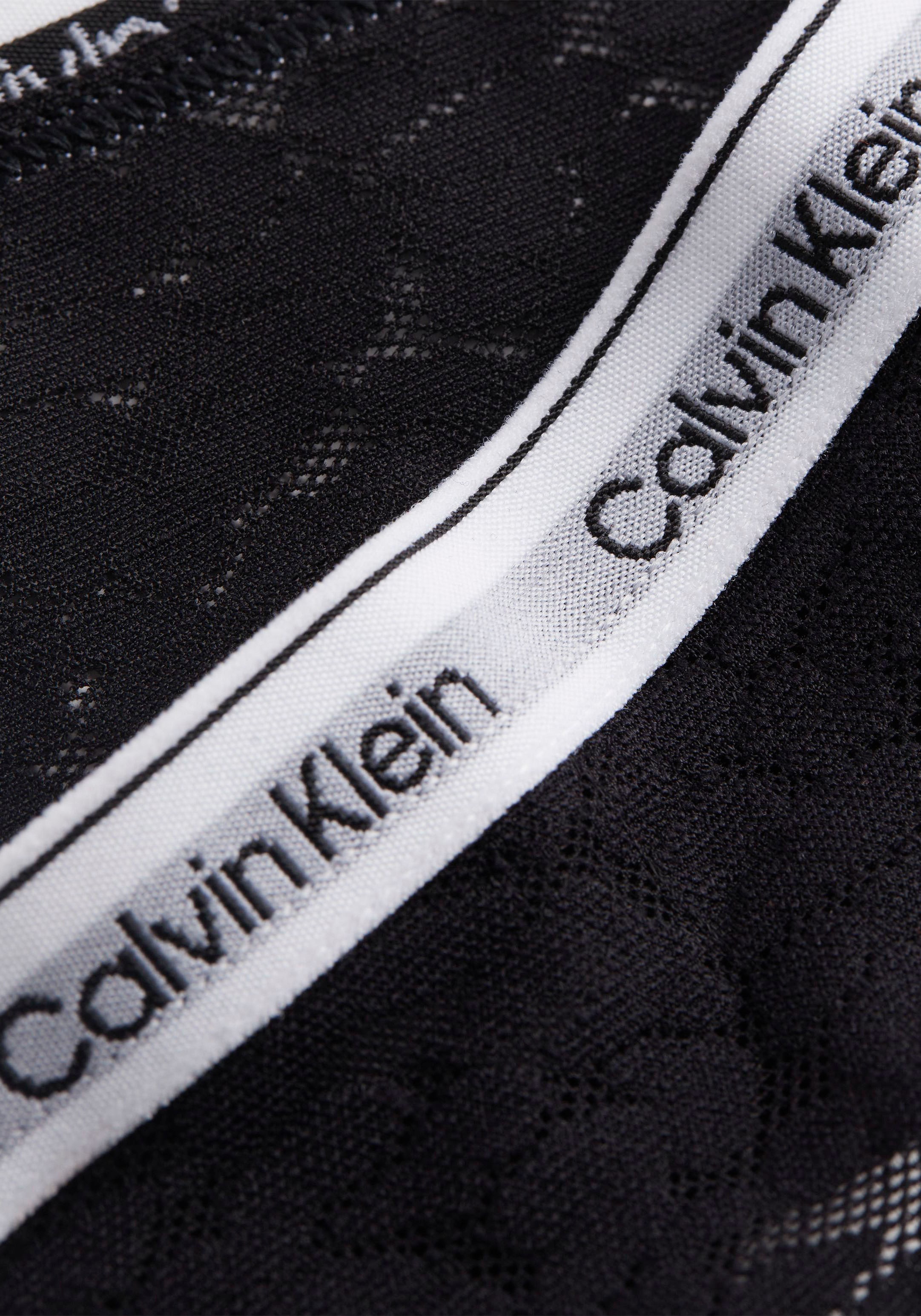 Calvin Klein Underwear T-String »HIGH LEG THONG«, mit CK-Logo am Bund