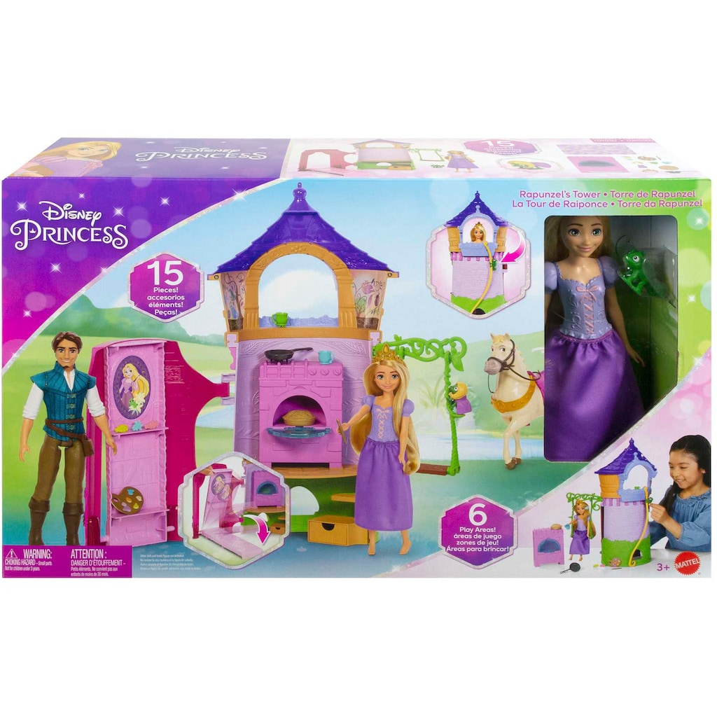 Mattel® Spielwelt »Disney Prinzessin, Rapunzels Turm Spielset«