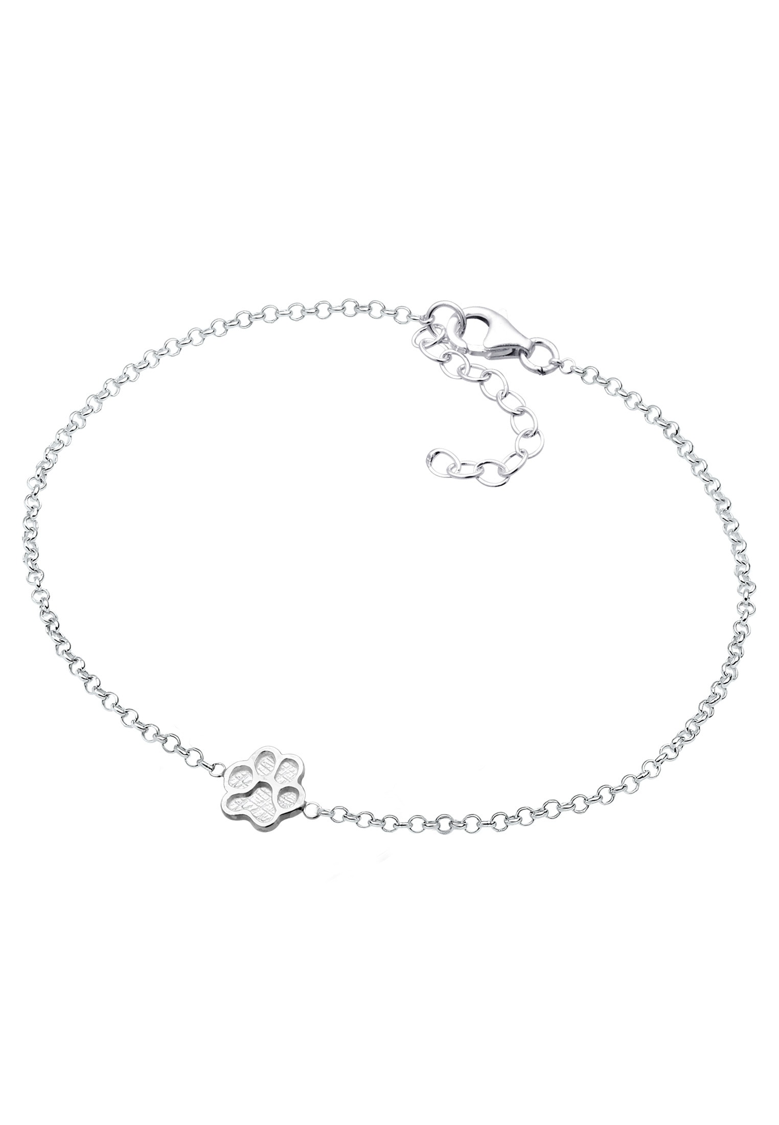 Elli Armkette »Armband Pfote Symbol Hund Katze 925er Silber«