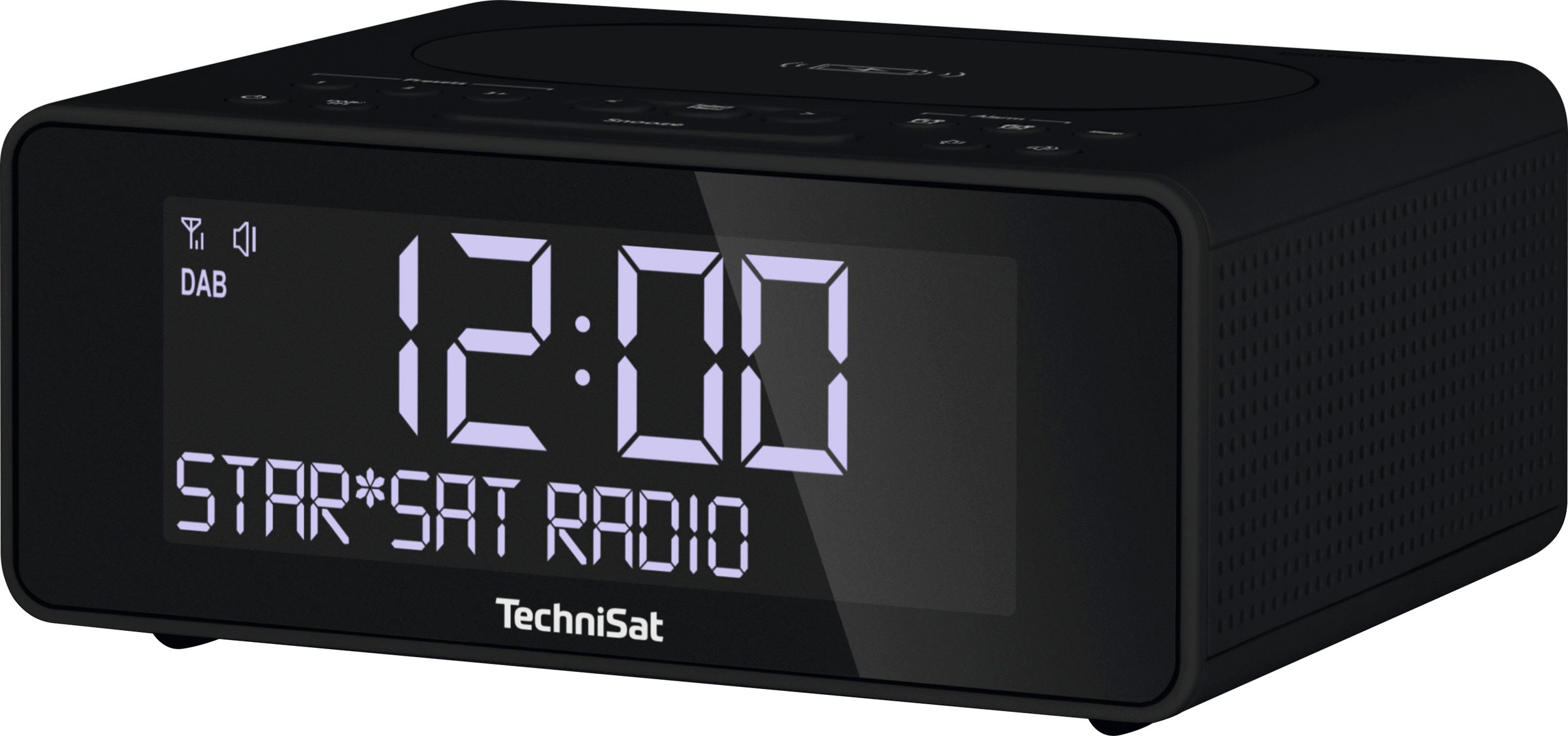 TechniSat Radiowecker »DIGITRADIO 52 - Stereo Uhrenradio«, mit DAB+, Snooze-Funktion, dimmbares Display, Sleeptimer
