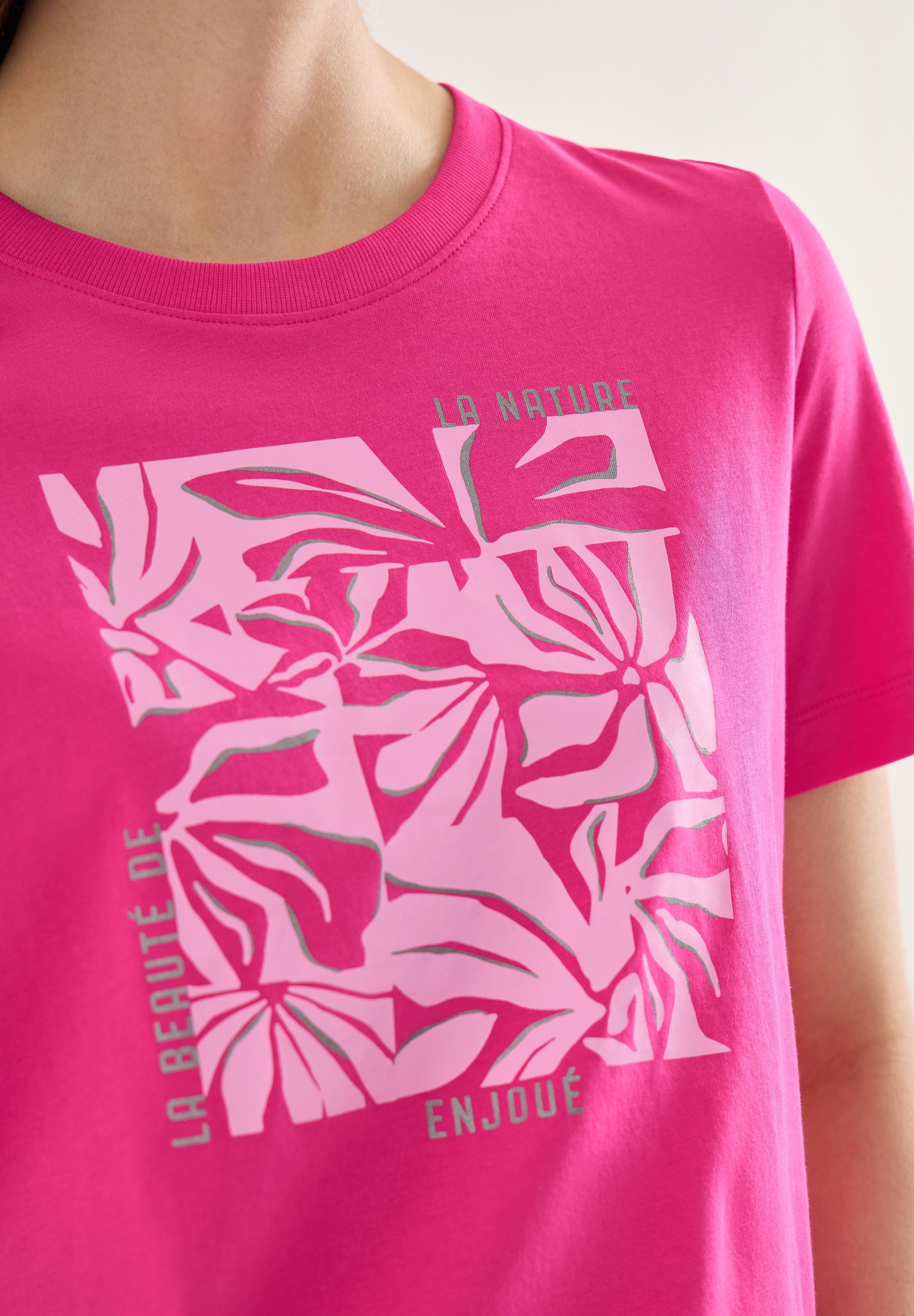 Cecil Kurzarmshirt Sommershirt mit Frontprint
