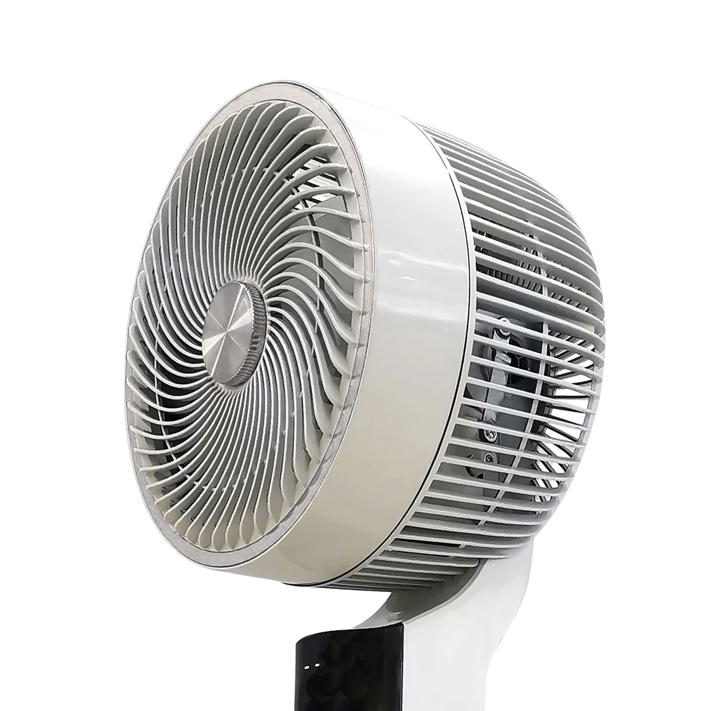 be cool Standventilator »Design-Standventilator 26cm mit 3D-Oszillation & Aromabox beige«, 3D-Osszilation, Aromabox