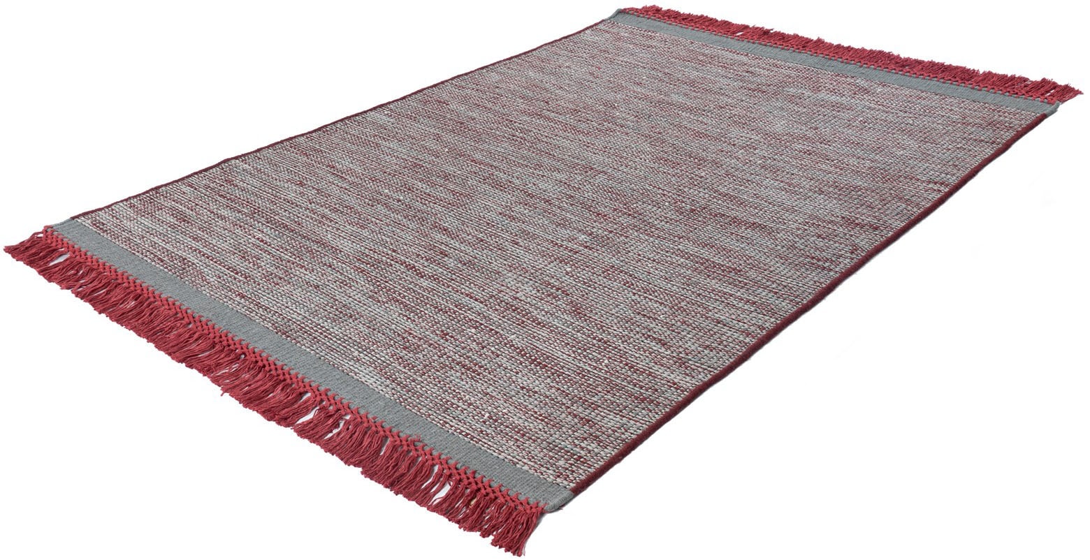 Arte Espina Teppich »Nomad 8064« rechteckig 11 mm Höhe Handgemachter Fransenteppich in neutralem Design