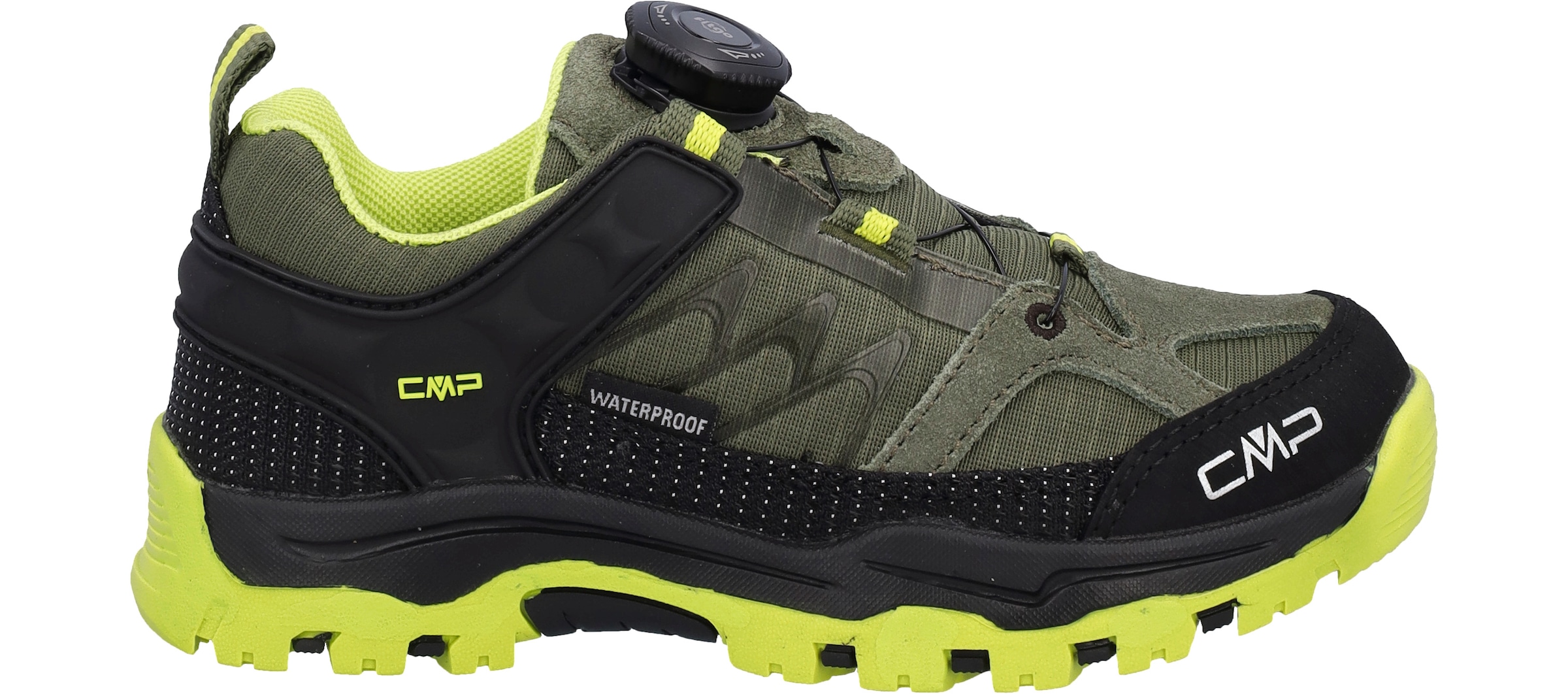 CMP Wanderschuh »KIDS KIRUNA LOW FITGO WP TREKKING SHOES«  wasserdicht,mit Fitgo Schnellverluss