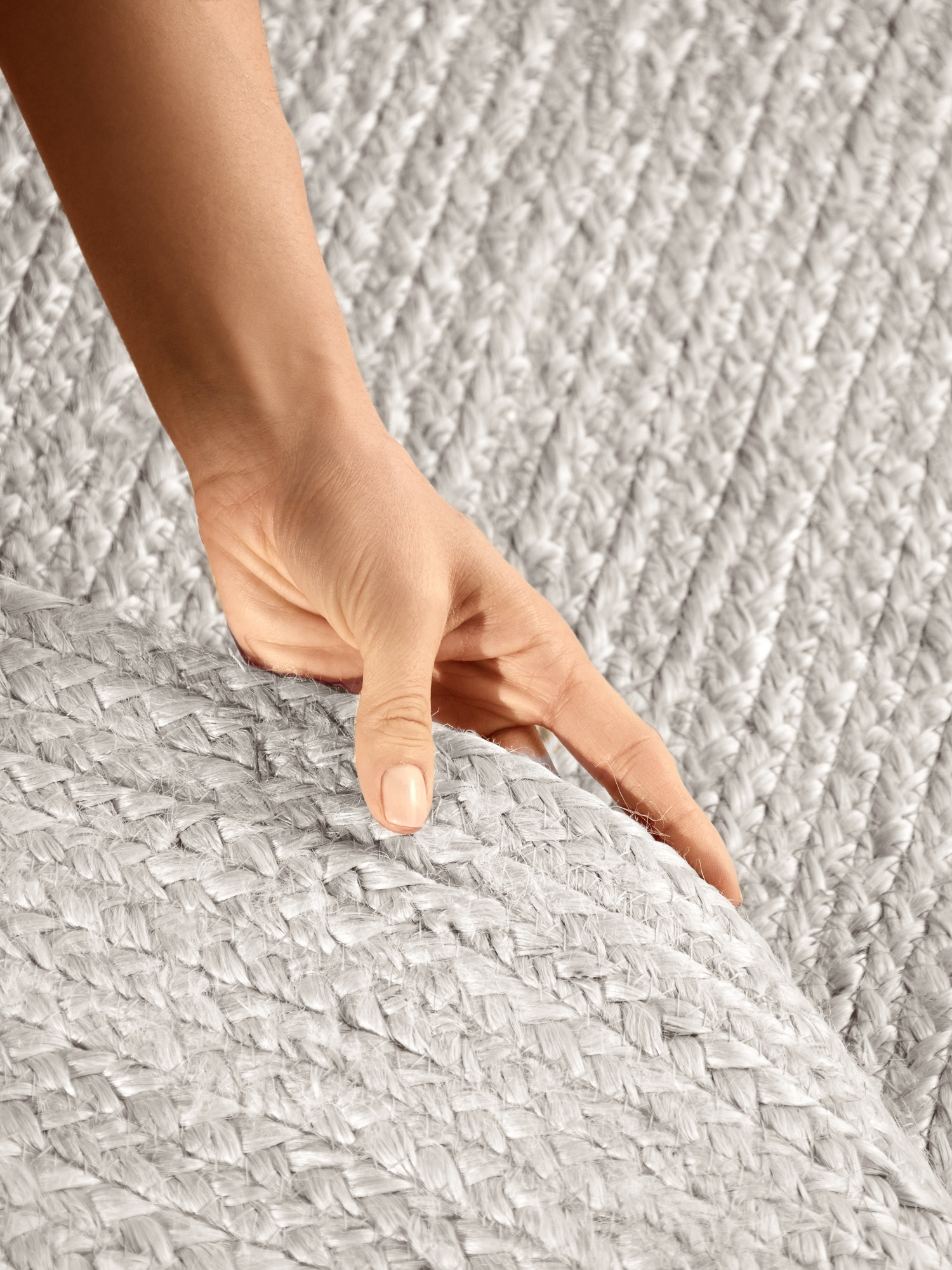 HANSE Home Teppich »Rangpur Juteteppich« oval 10 mm Höhe Handgewebt, 100% Jute , Natur, Wohnzimmer, Flur, Boho, Skandi