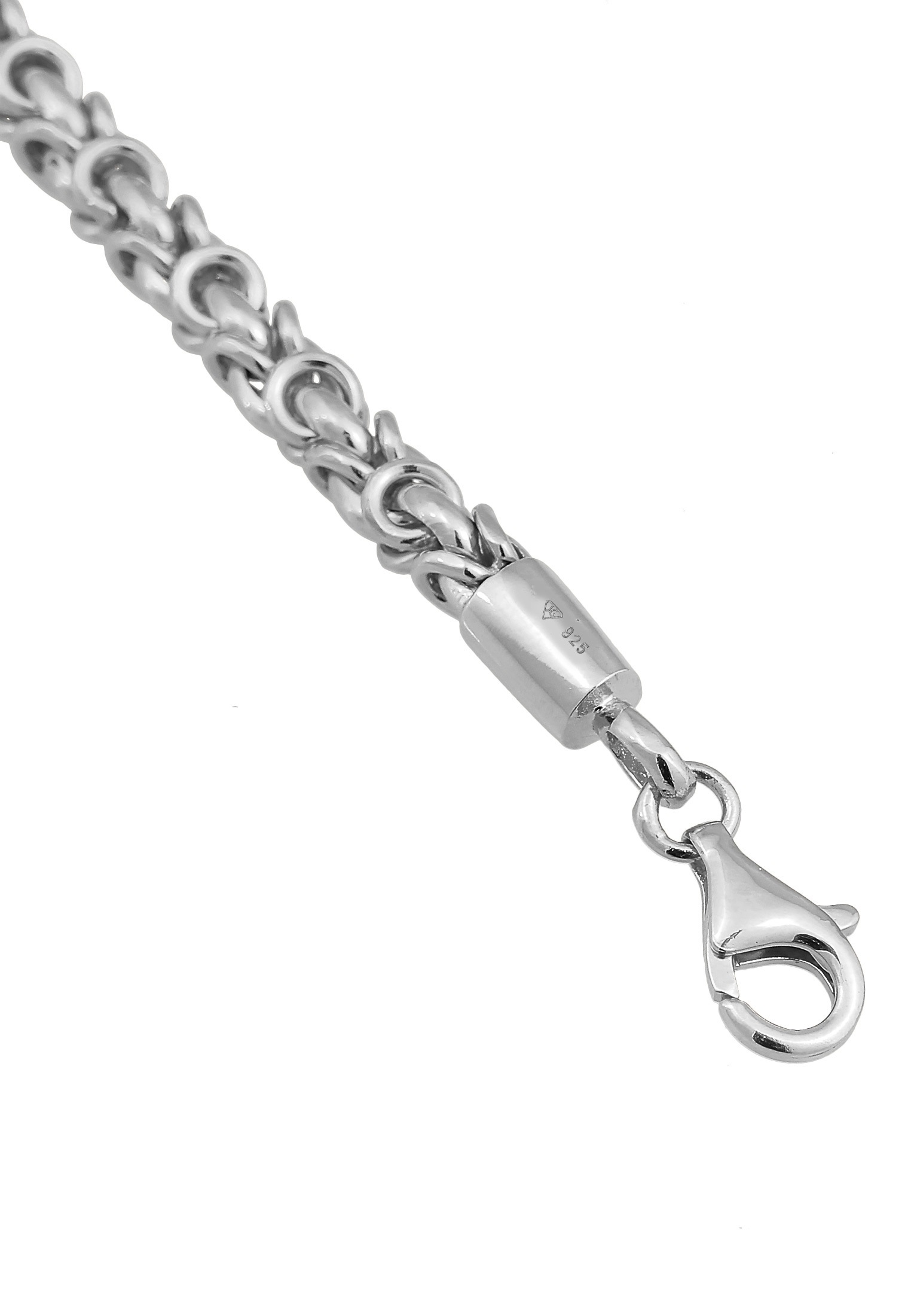 Kuzzoi Armkette »Armband Königskette Klassik 925 Silber«