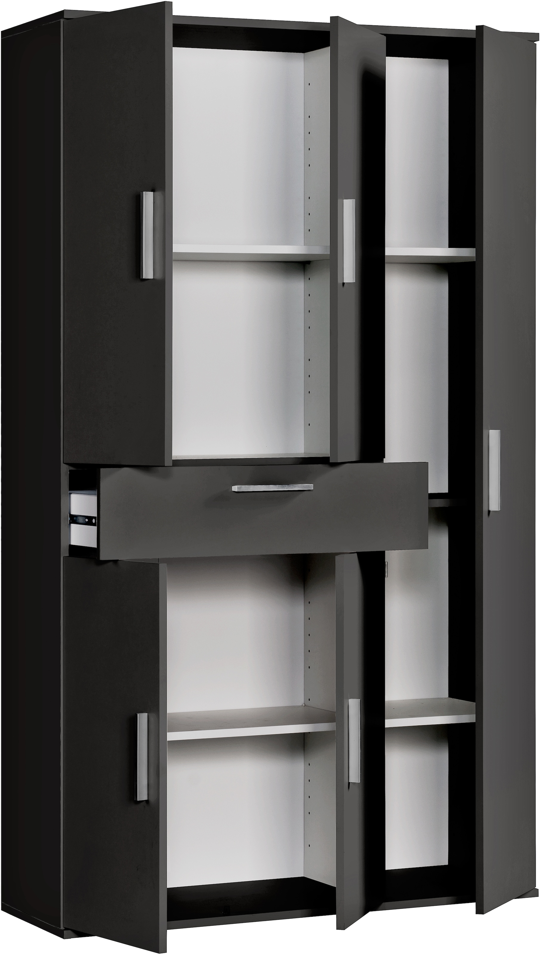 Procontour Mehrzweckschrank, Breite 96cm, mit Türen und Schublasten