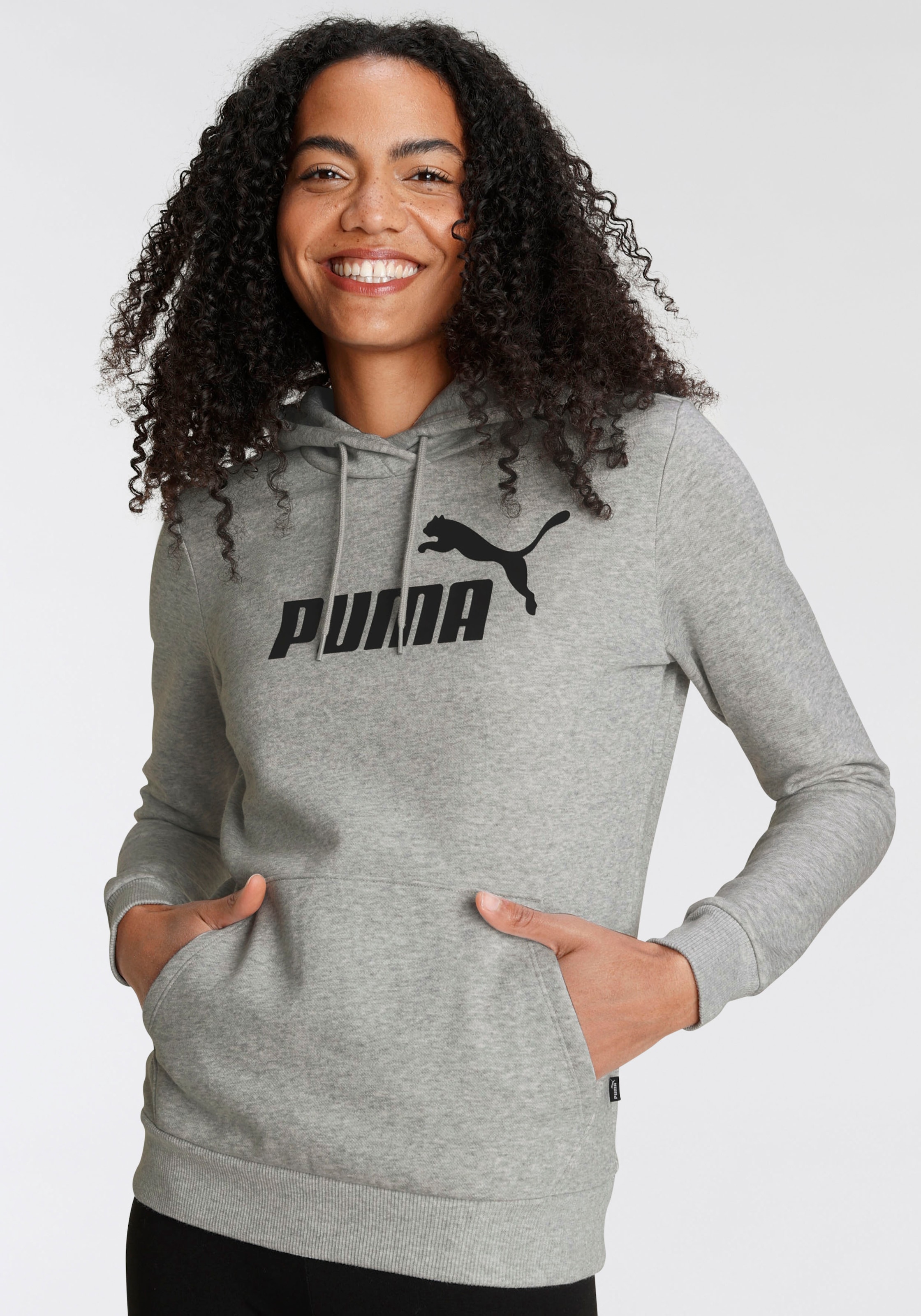 PUMA Kapuzensweatshirt »ESS LOGO HOODIE FL«