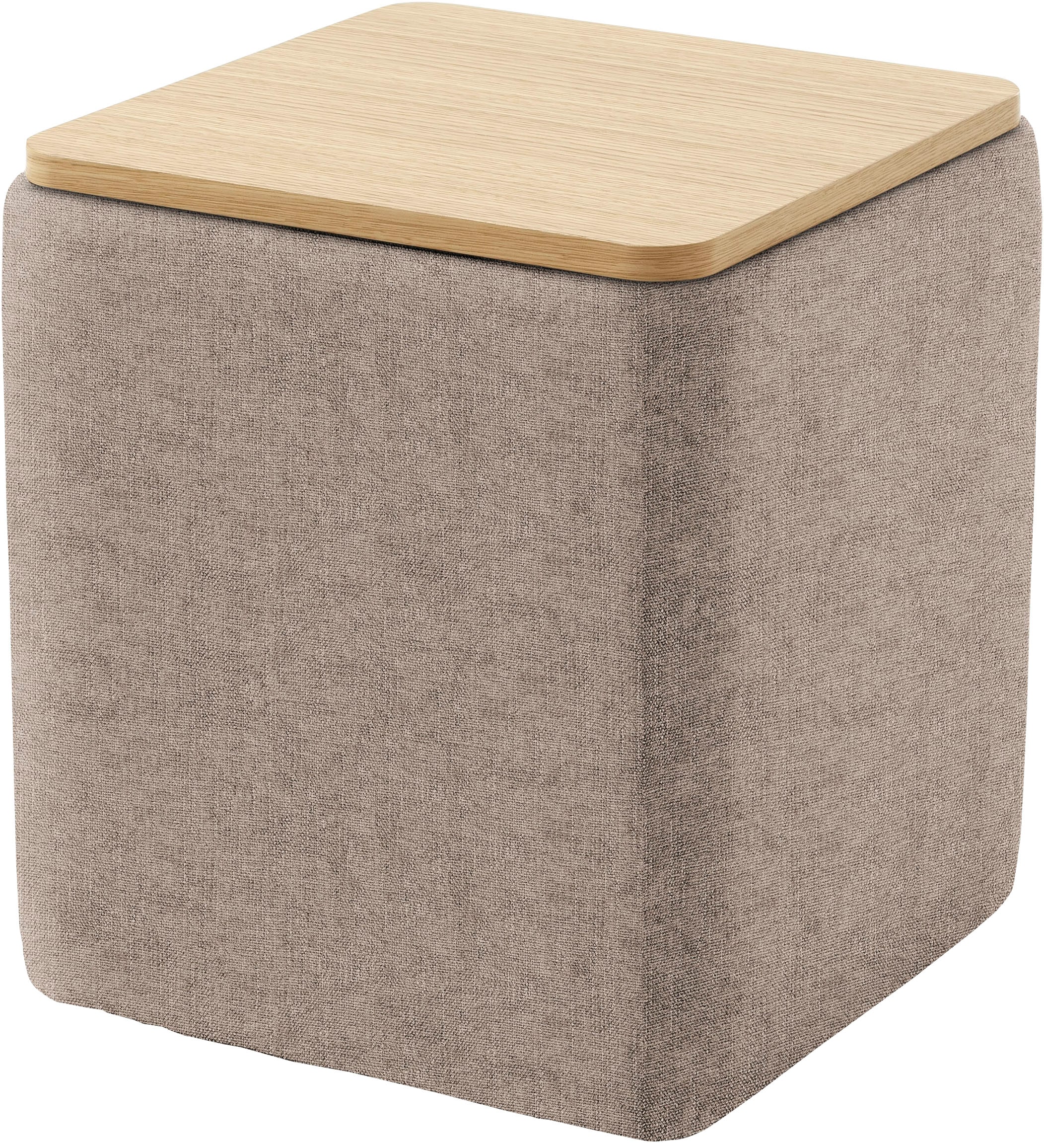 Home affaire Ablagetisch »Kyro, Stauraum mit Tischplatte Eiche, Breite 40 cm« Stylisch, handlich und praktisch für dein Schlafzimmer