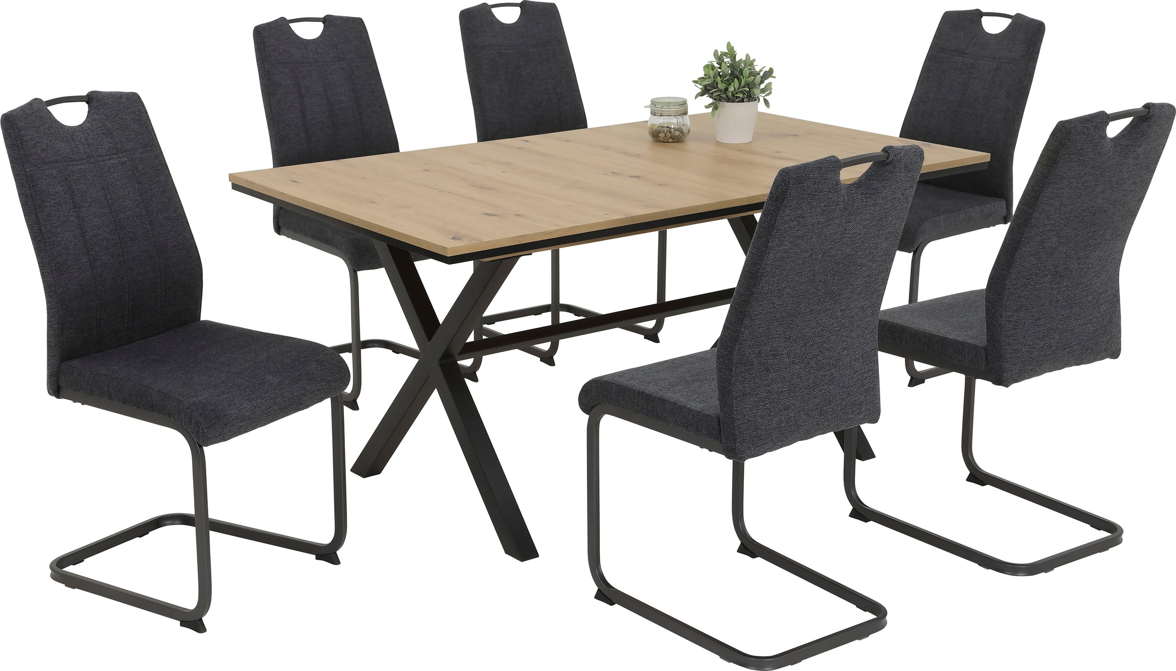 HELA Freischwinger »CHRISTINA« (Set) 2 Stk.1, 2 oder 4 Stück, Schwingstuhl