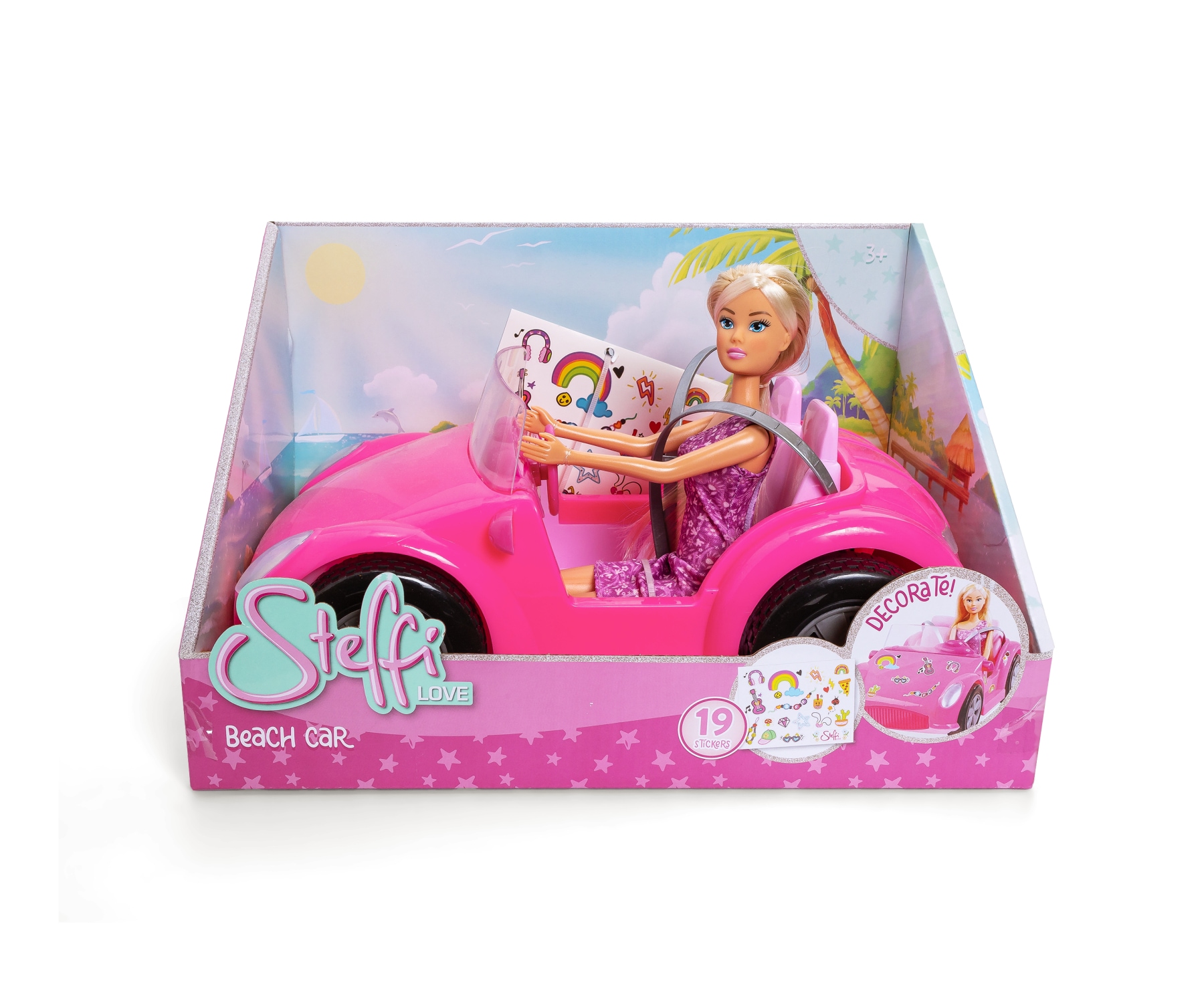 SIMBA Anziehpuppe »Steffi Love Beach Car«