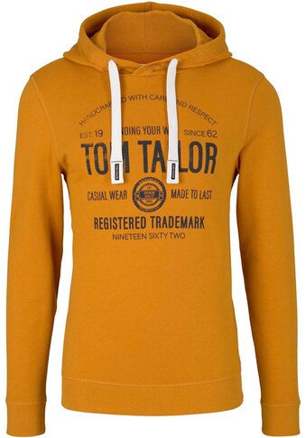 TOM TAILOR Kapuzensweatshirt, mit großem Logoprint kaufen