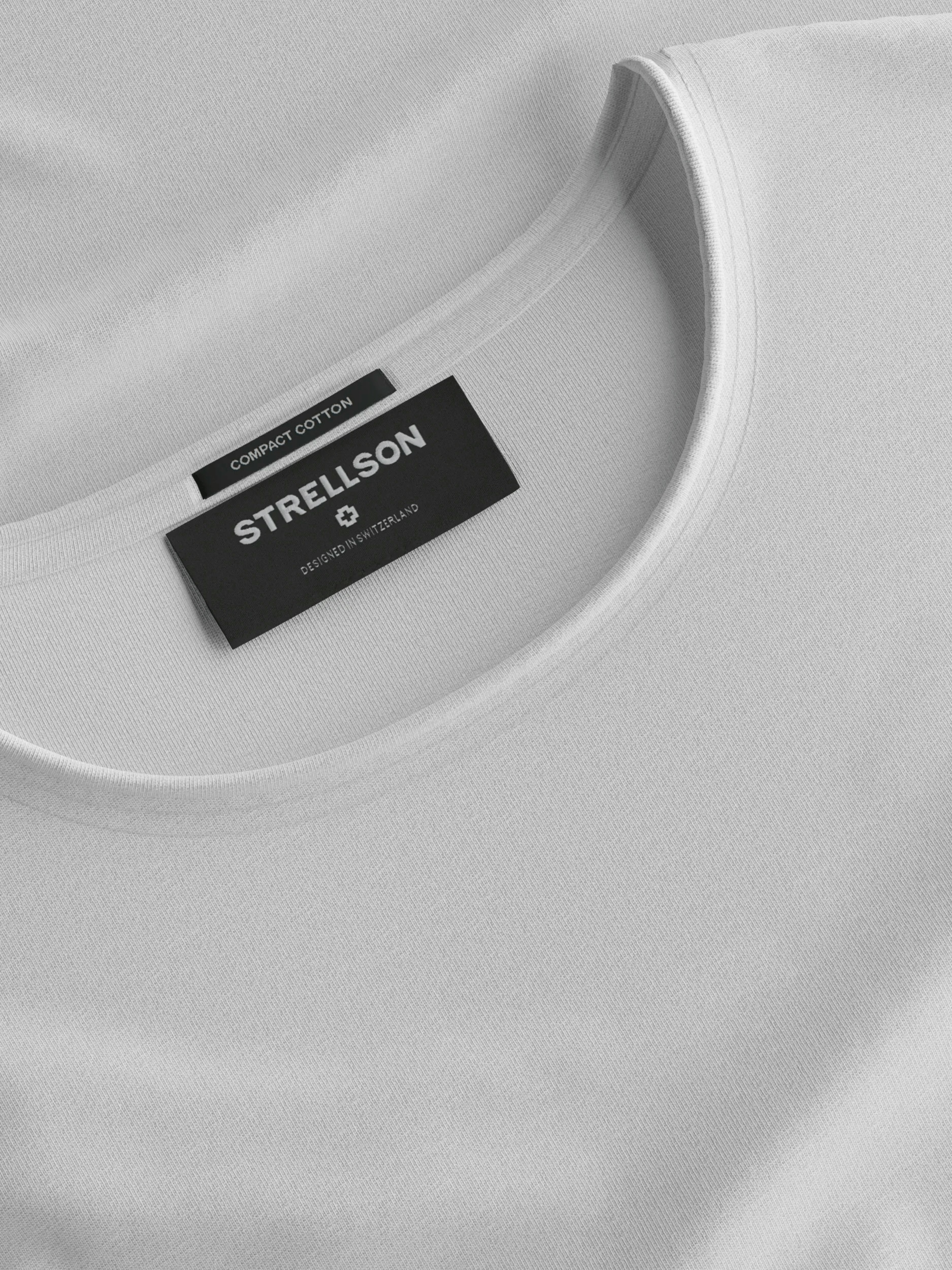 Strellson T-Shirt »Tyler« Saumabschluss mit offener Rollkante