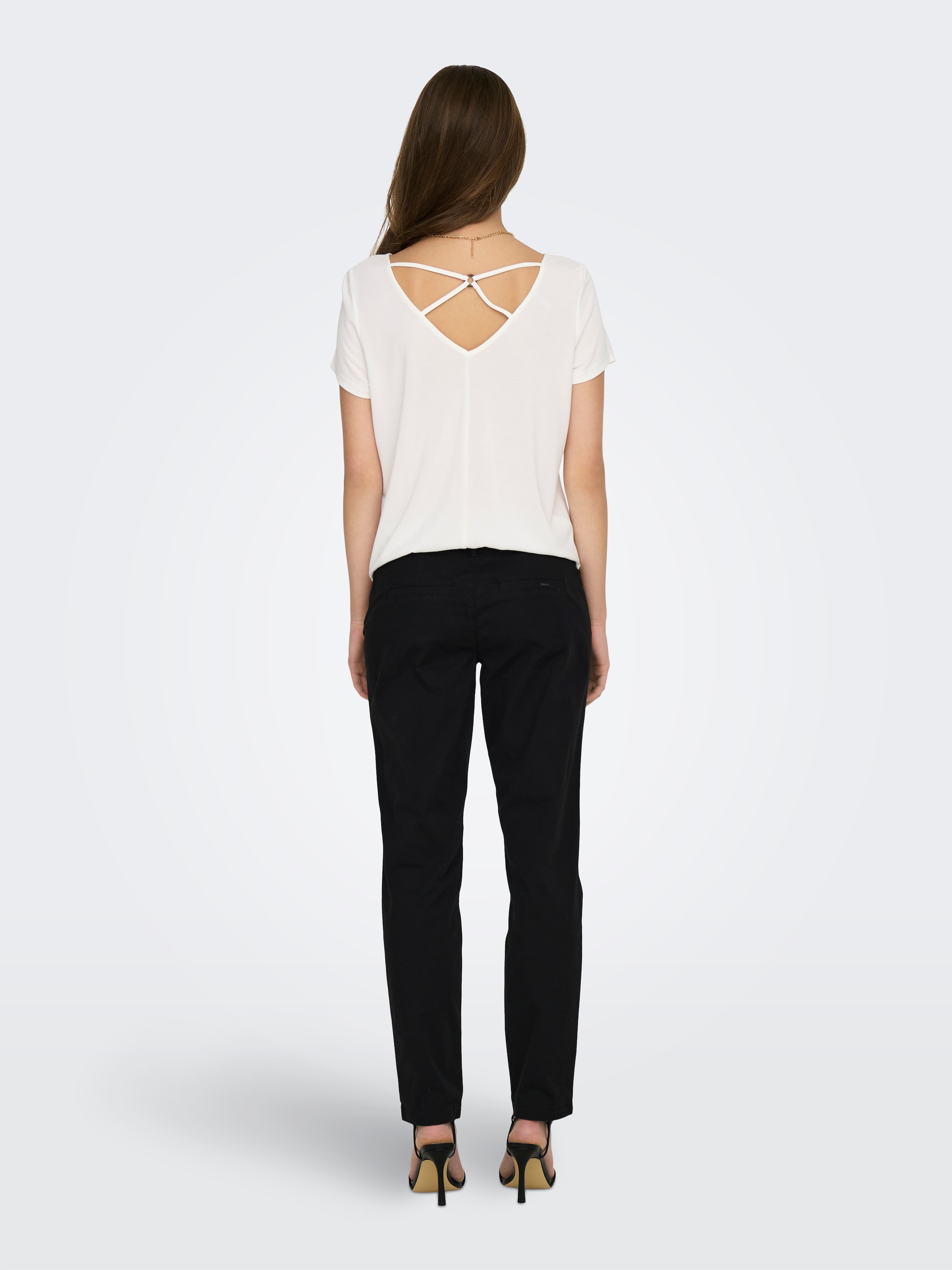 ONLY Chinohose »ONLEVELYN REG ANKLE CHINO PANT PNT NOOS«