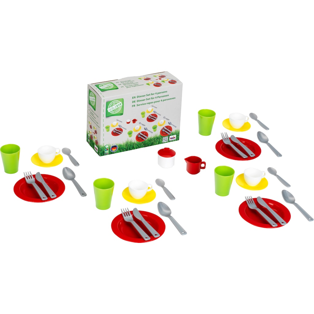 Klein Spielgeschirr »Bio Dinner Set für 4 Personen«