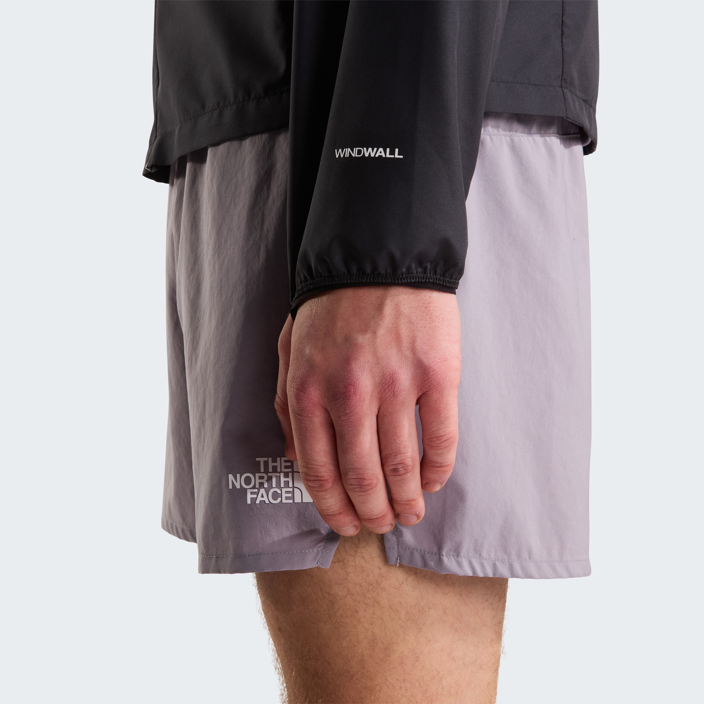 The North Face Windbreaker »M FONTANALES WIND JACKET« 1 Stk. tlg. sportlicher Stil, für Sport- und Outdooraktivitäten, mit Packtasche