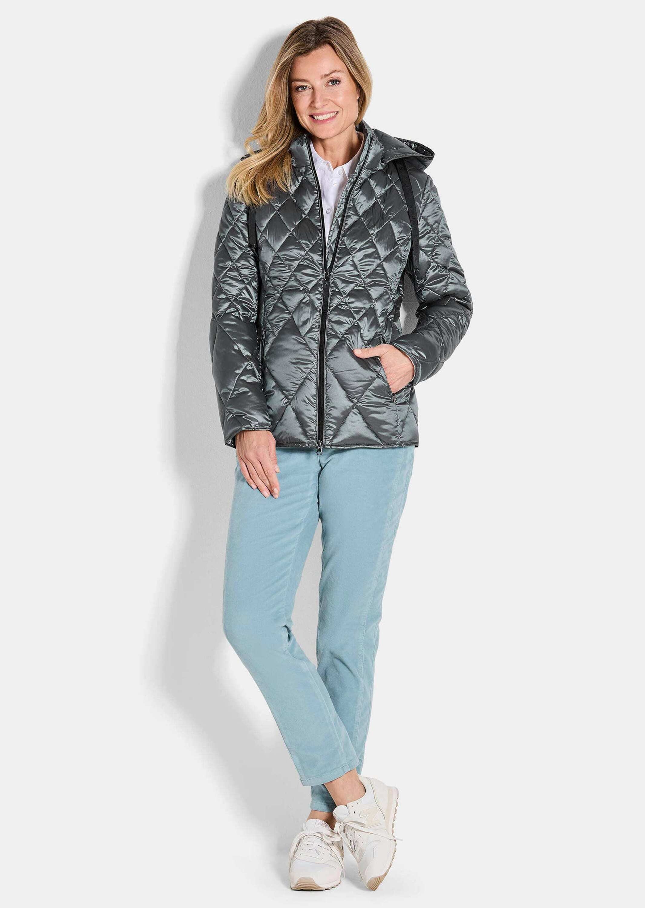 GOLDNER Kurzjacke »Steppjacke mit Rautenmuster« Besonderer Diamant-Stepp