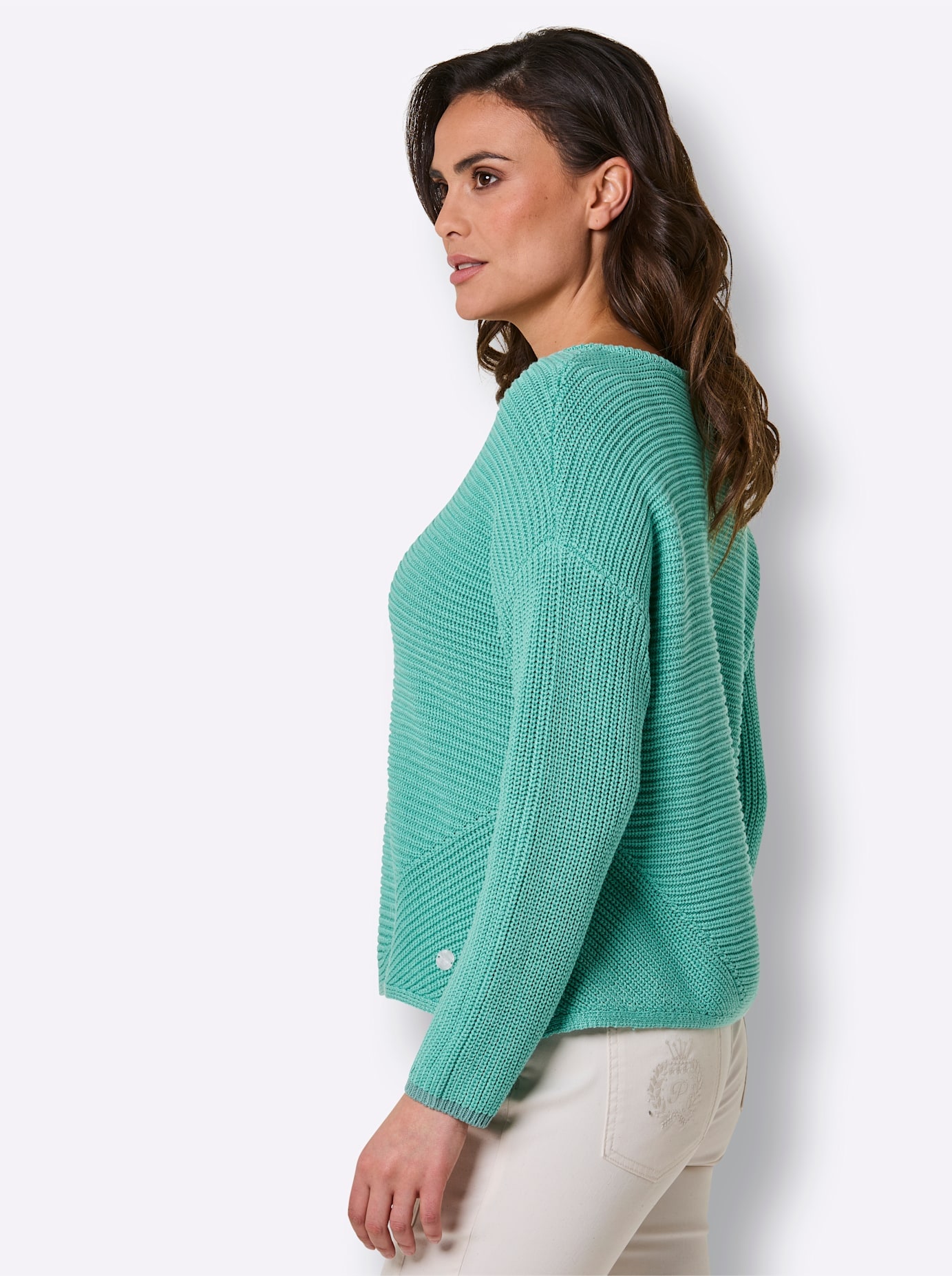 CREATION L PREMIUM Strickpullover »Lyocell-Baumwoll-Pullover«