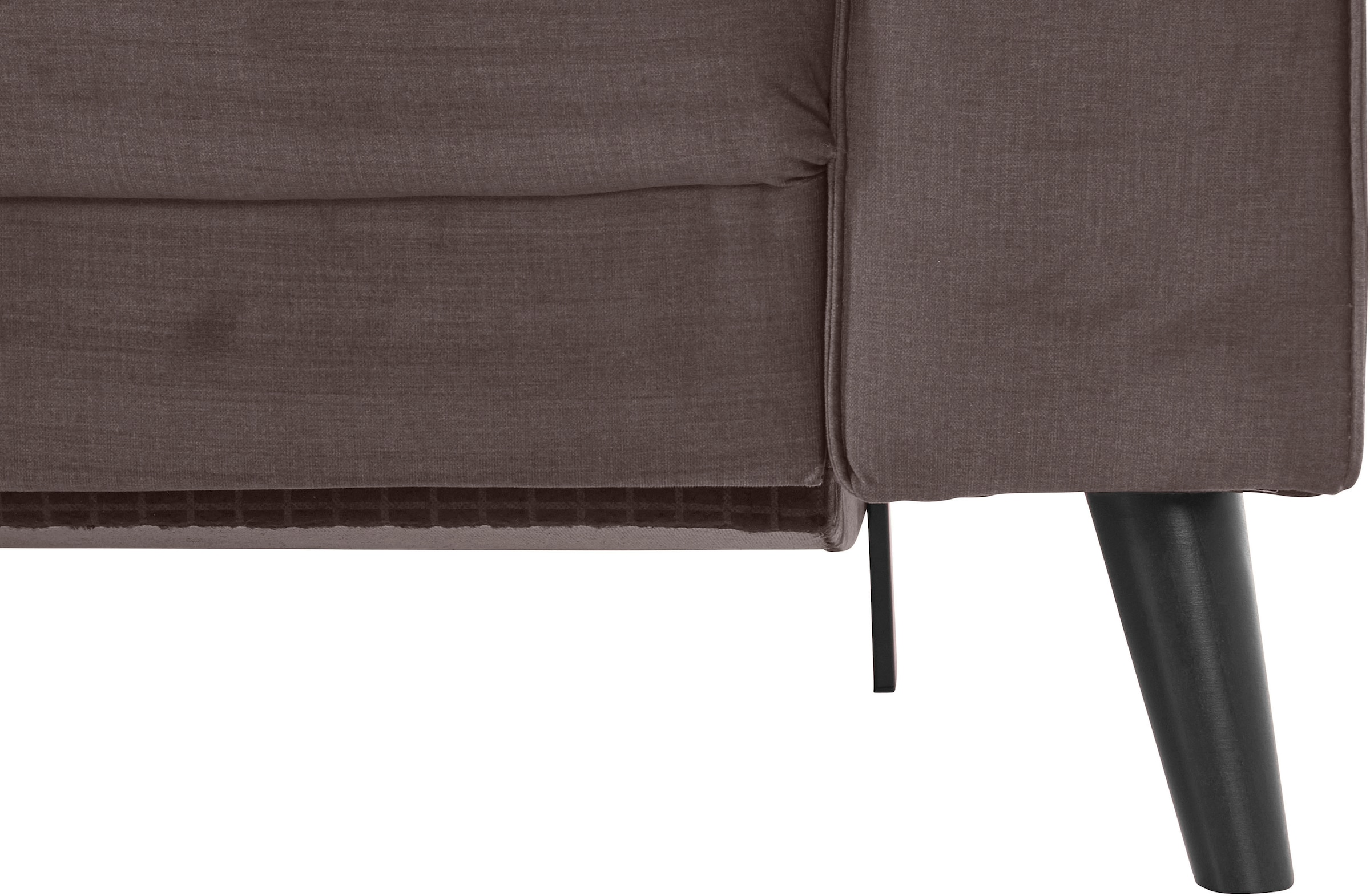 INOSIGN Ecksofa »Lumber Jack, elegant und bequem, Breite 280, hoher Fuß, L-Form«, in moderner Optik