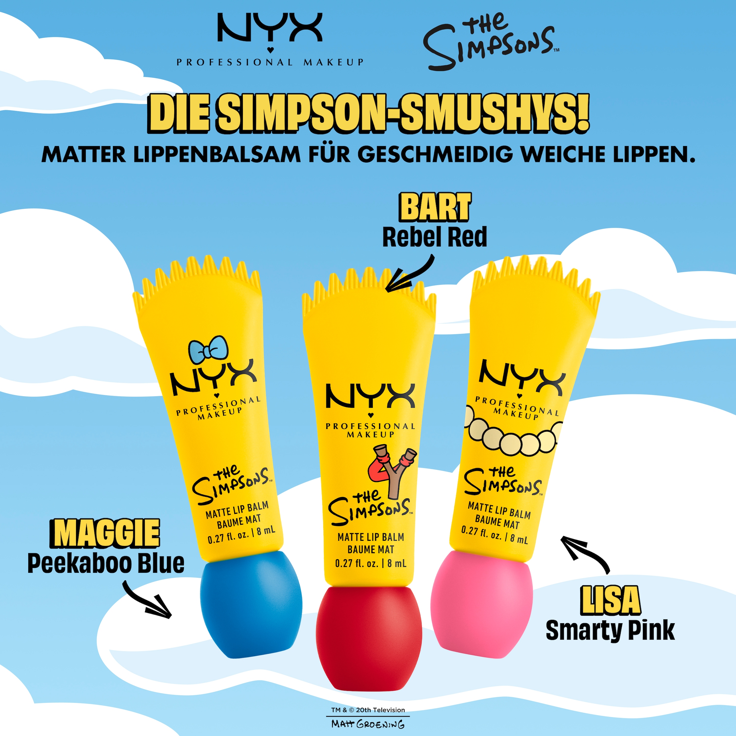 NYX PROFESSIONAL MAKEUP Lippenbalsam »SIMPSON SMUSHY LIP BALM«