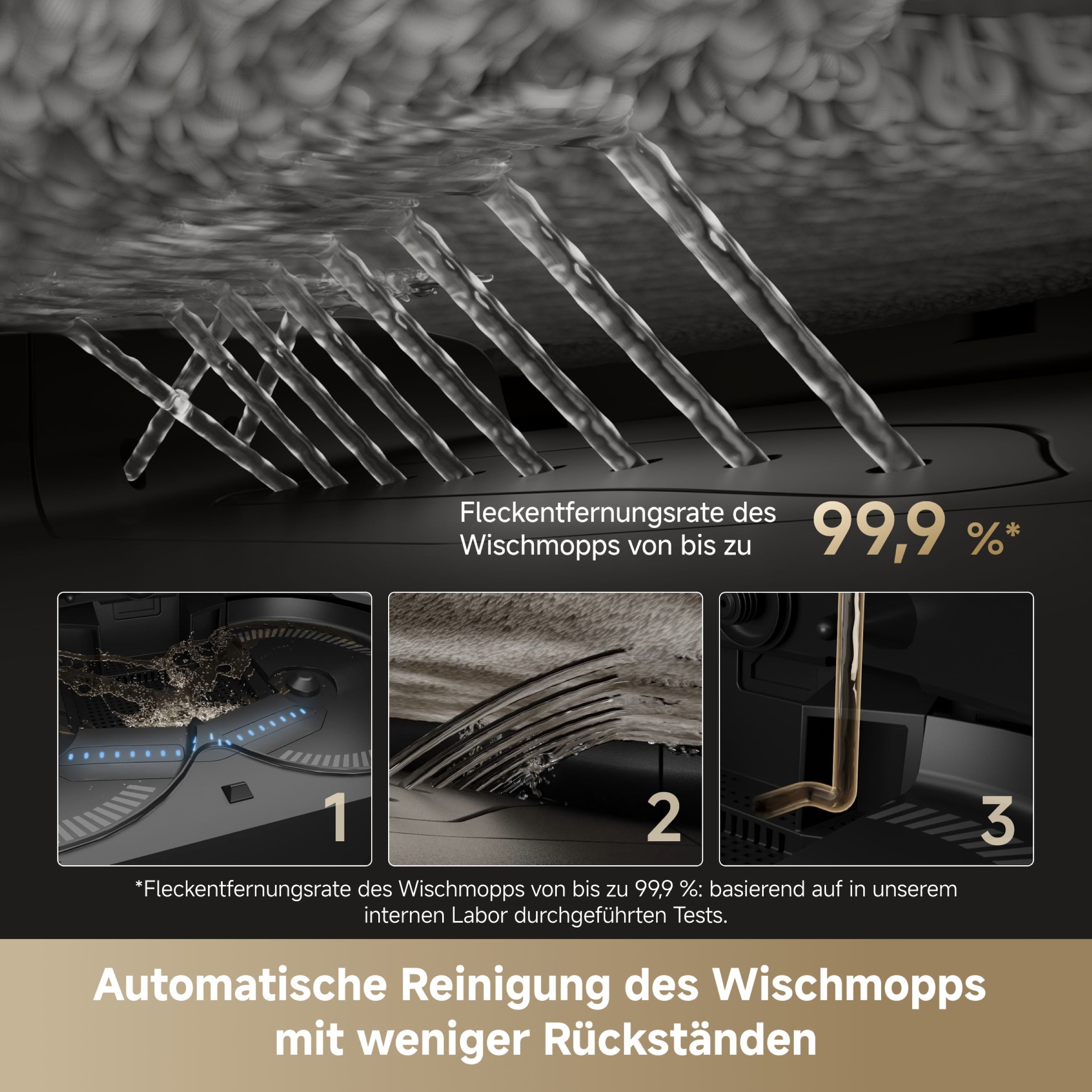 Dreame Saugroboter »Dreame X50 Master mit Wischfunktion, 20.000 Pa Saugkraft«, Hindernisüberwindung, kompakte Basisstation