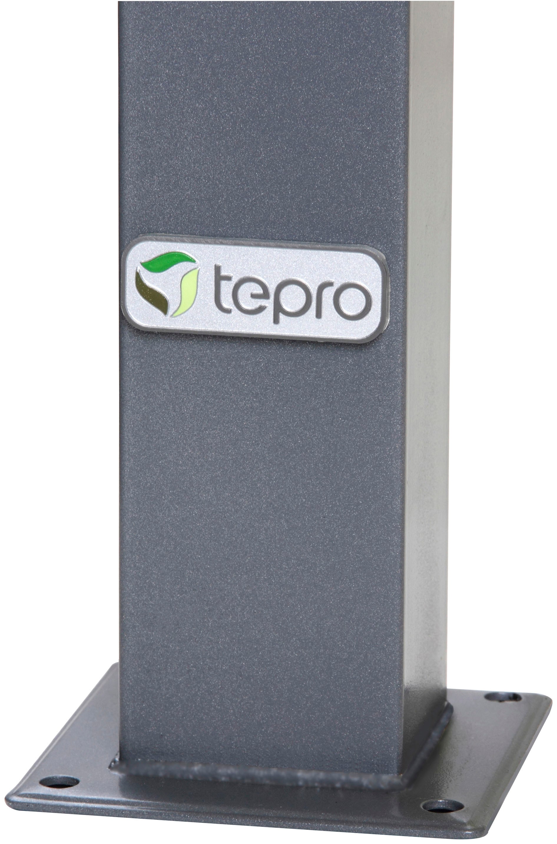 Tepro Pavillon »Lehua«, (Set, inkl. Ersatzdach), BxTxH: 330x330x285 cm, Seitenteil als Markise ausklappbar