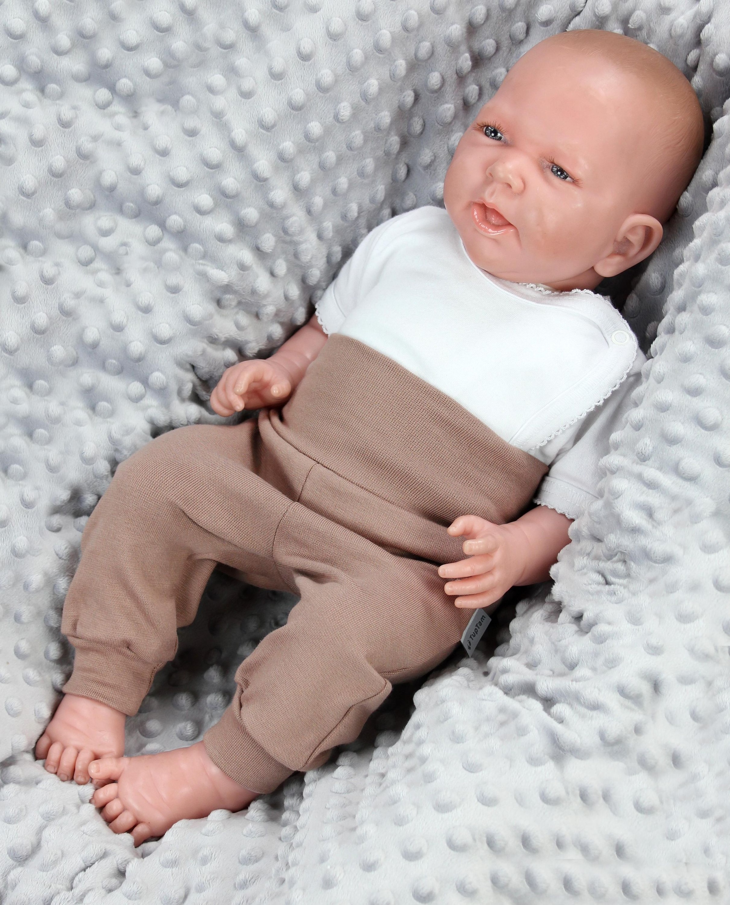 TupTam Jogginghose »Hose Baby Jungen Jogginghose mit Breitem Bund 3er Pack«