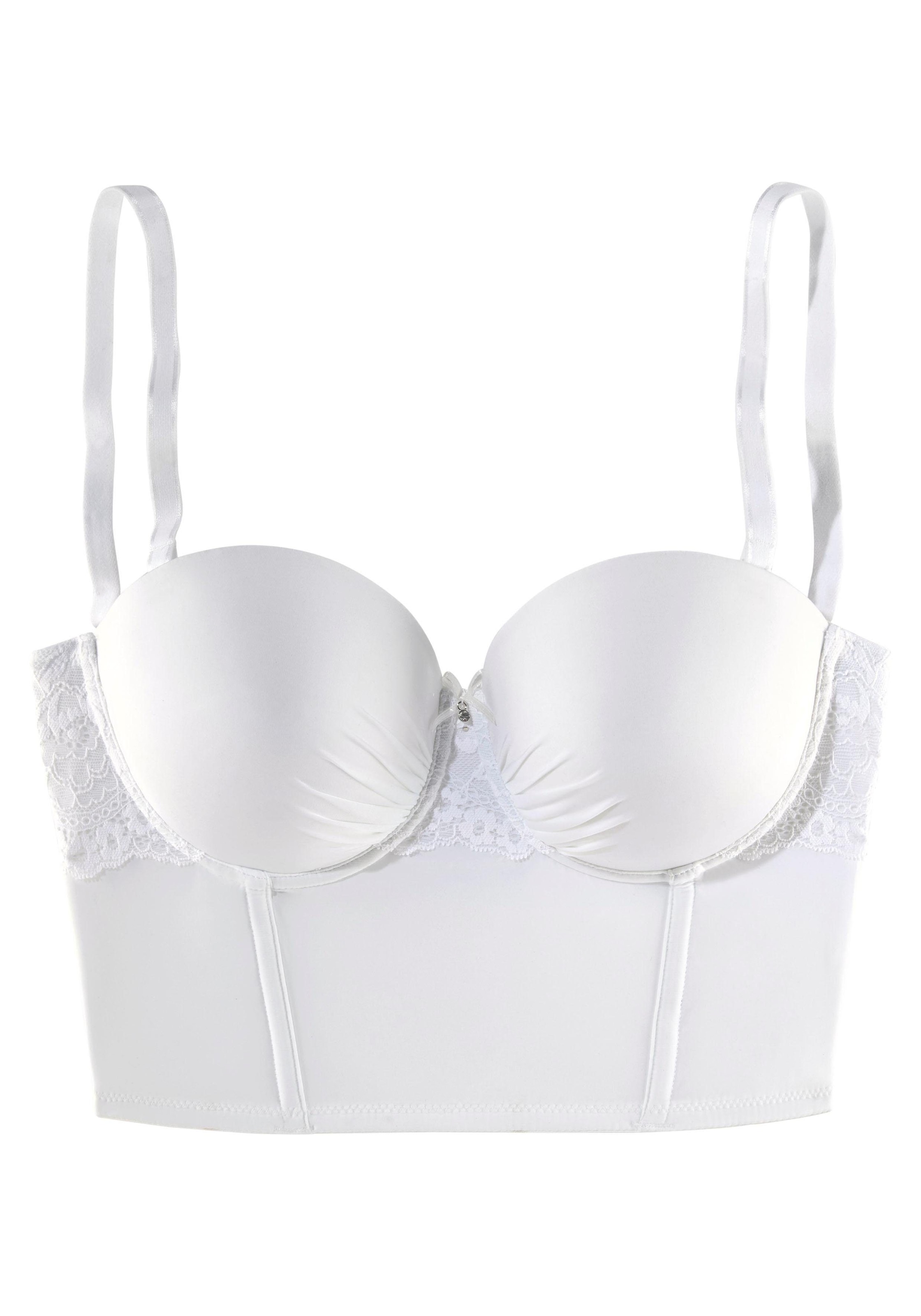 LASCANA Corsage, mit herausnehmbaren Push-up Kissen, sexy Dessous